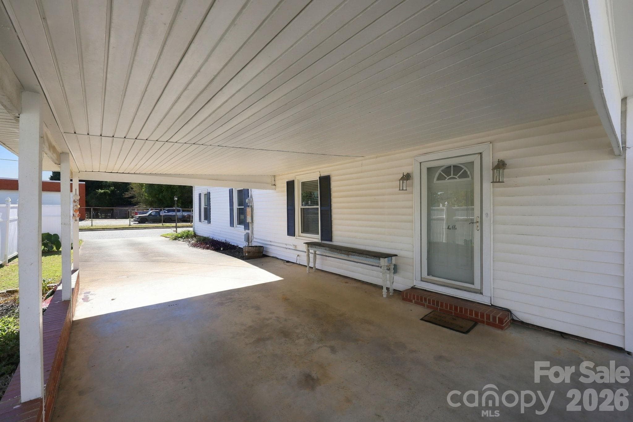 Carport - 613 Salisbury Street, China Grove