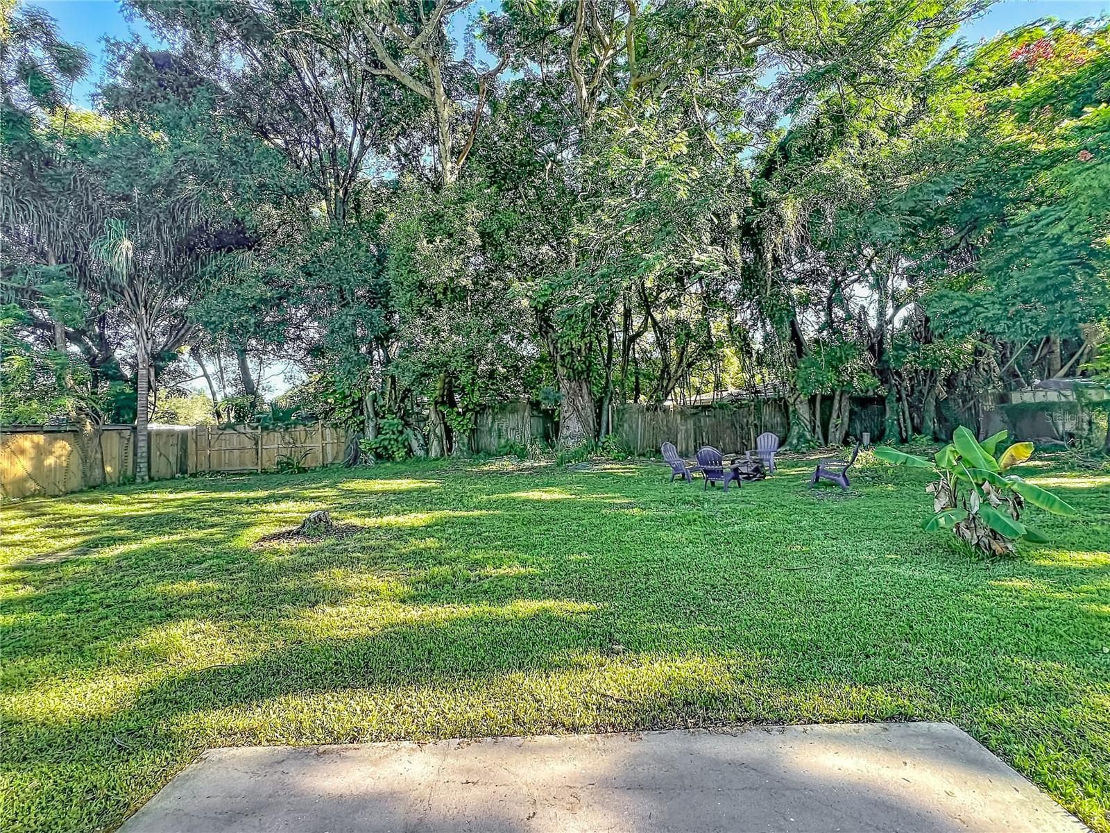 HUGE back yard! - 5939 DOGWOOD DR, ORLANDO