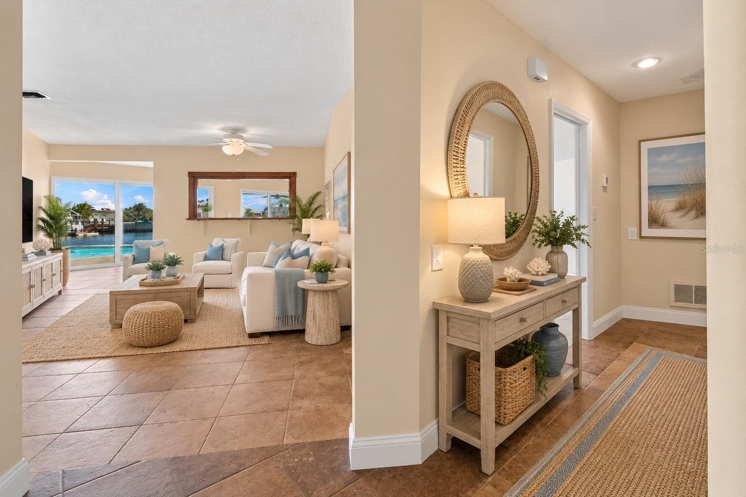 Entryway staged - 5300 PILOTS PL, NEW PORT RICHEY