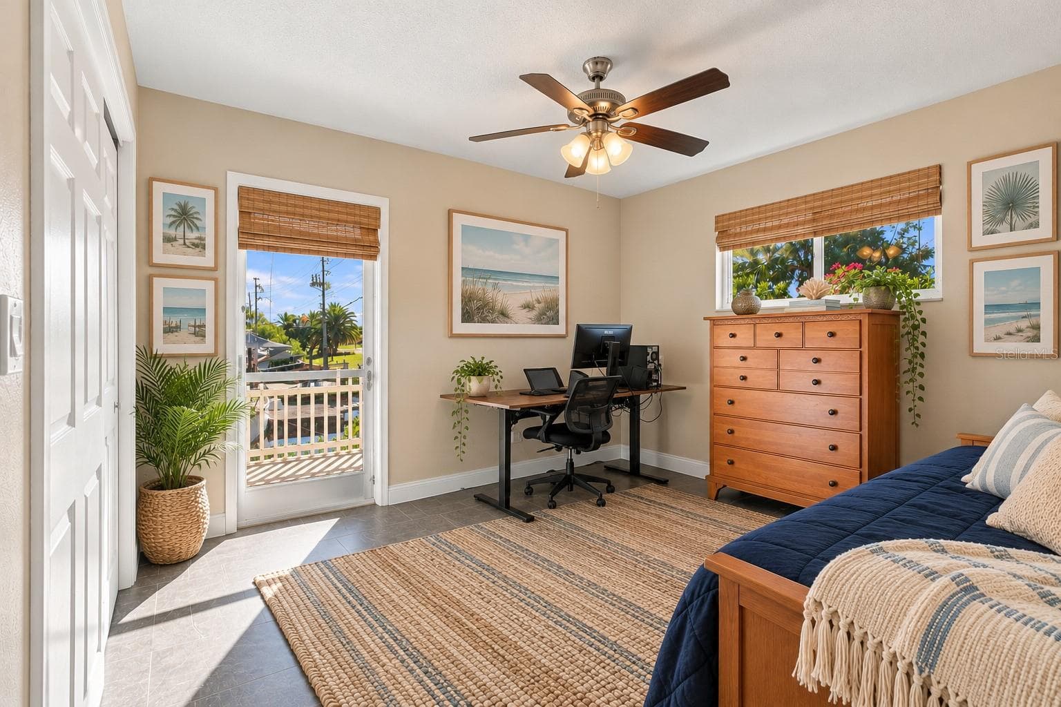 3rd bedroom staged - 5300 PILOTS PL, NEW PORT RICHEY