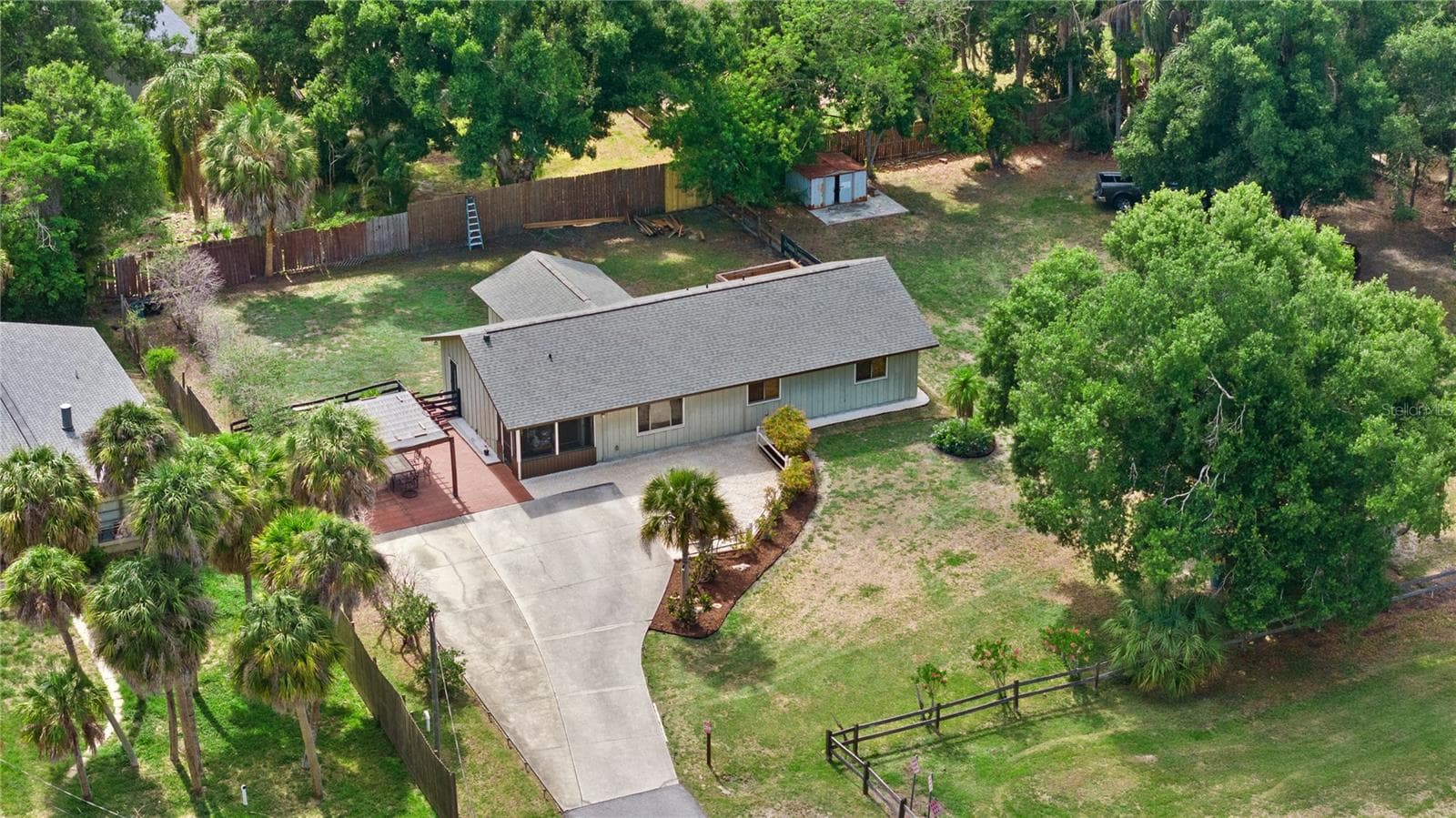 Aerial1 - 4842 + LOT 8 & 9 NUTMEG AVE, SARASOTA