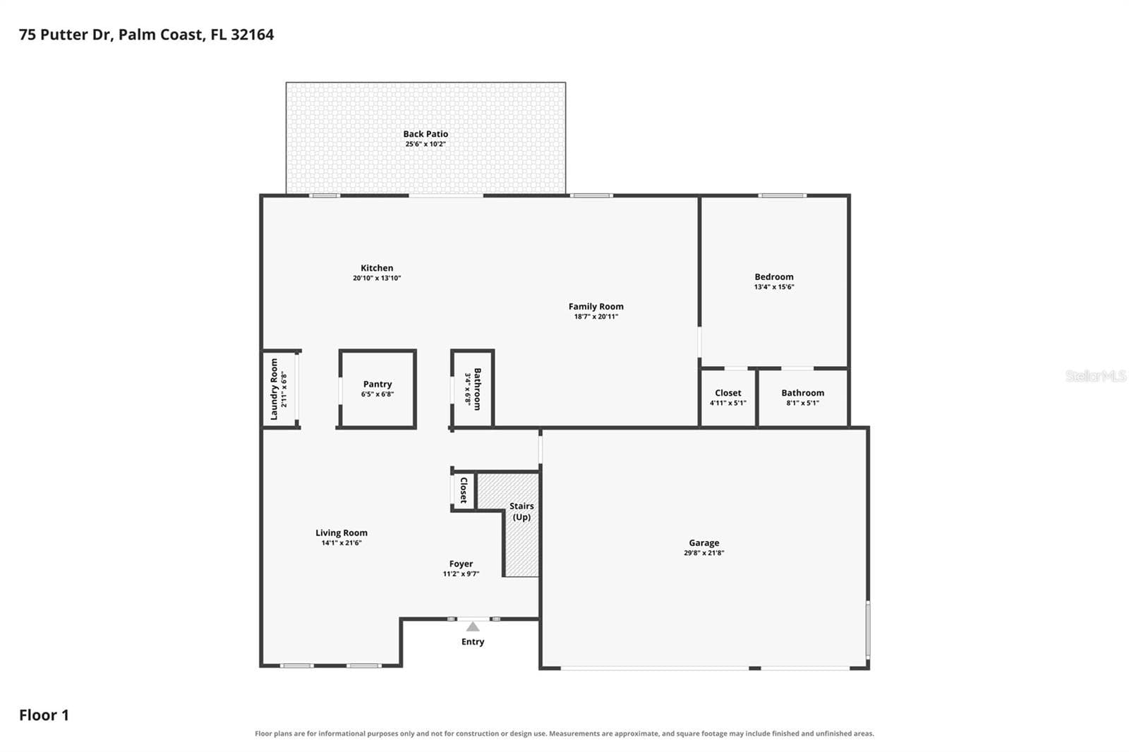 Single Family Residence at 75 PUTTER DR, PALM COAST, photo 81 of 82
