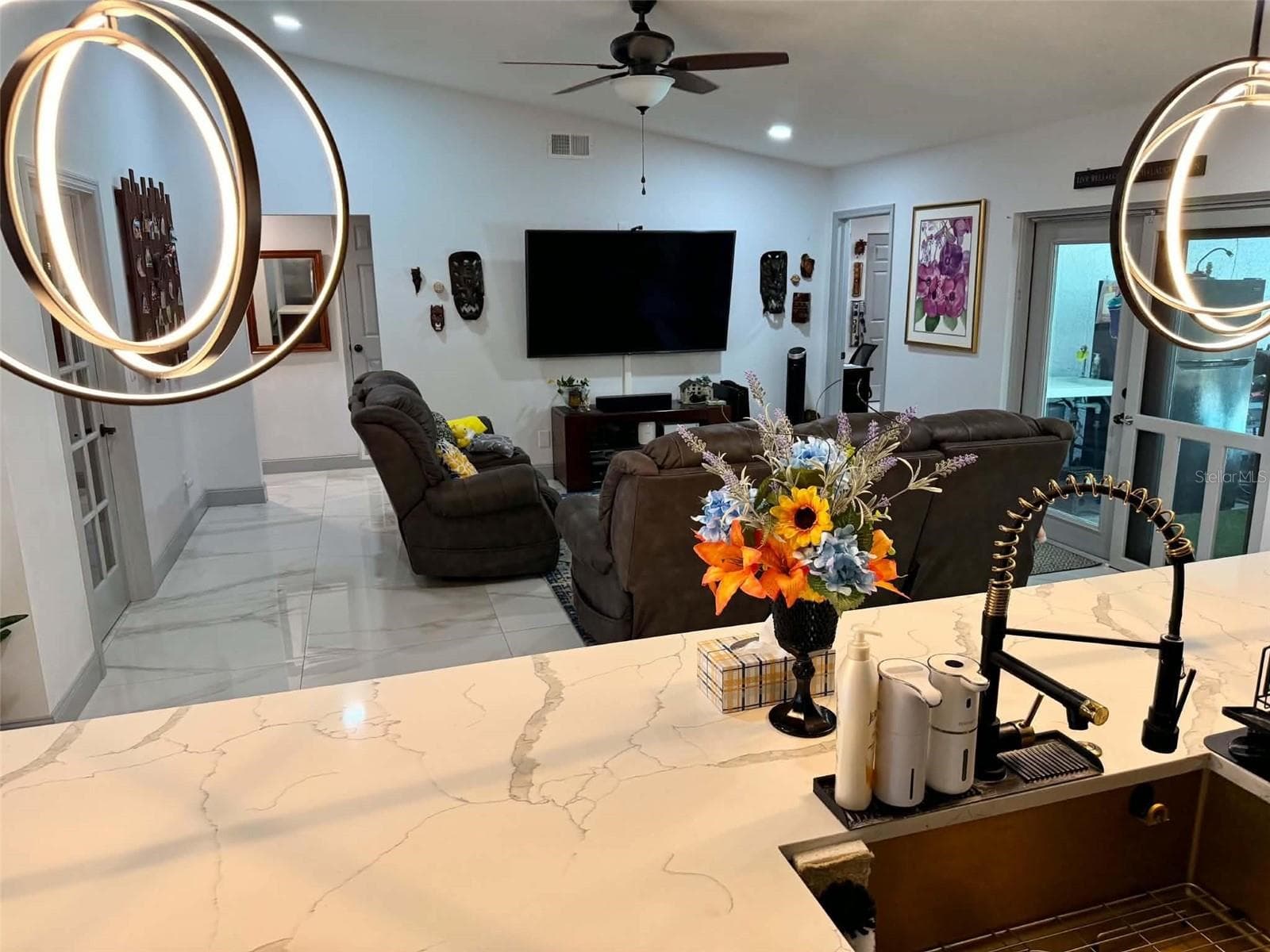 Living Room - 3414 CADE LN, VALRICO