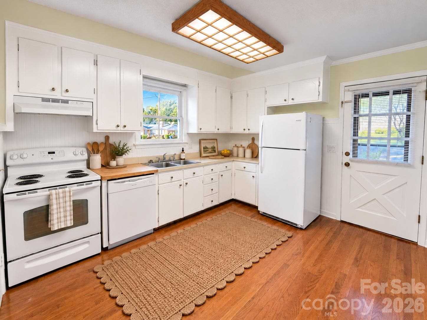 Kitchen - virtually staged to better visualize the space - 9501 Wood Beam Court, Mint Hill
