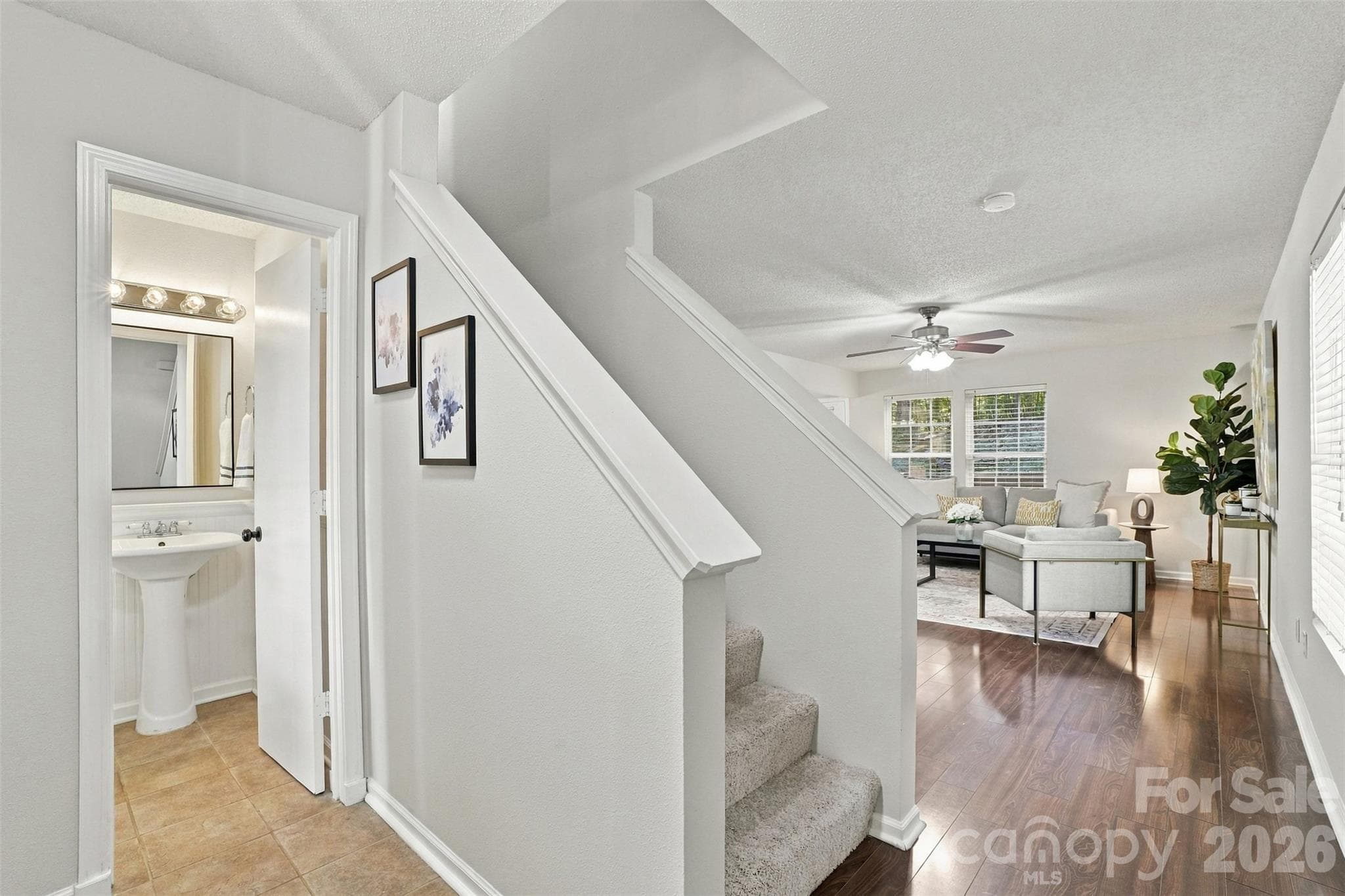 Entry foyer. - 1901 Beckwith Lane, Waxhaw