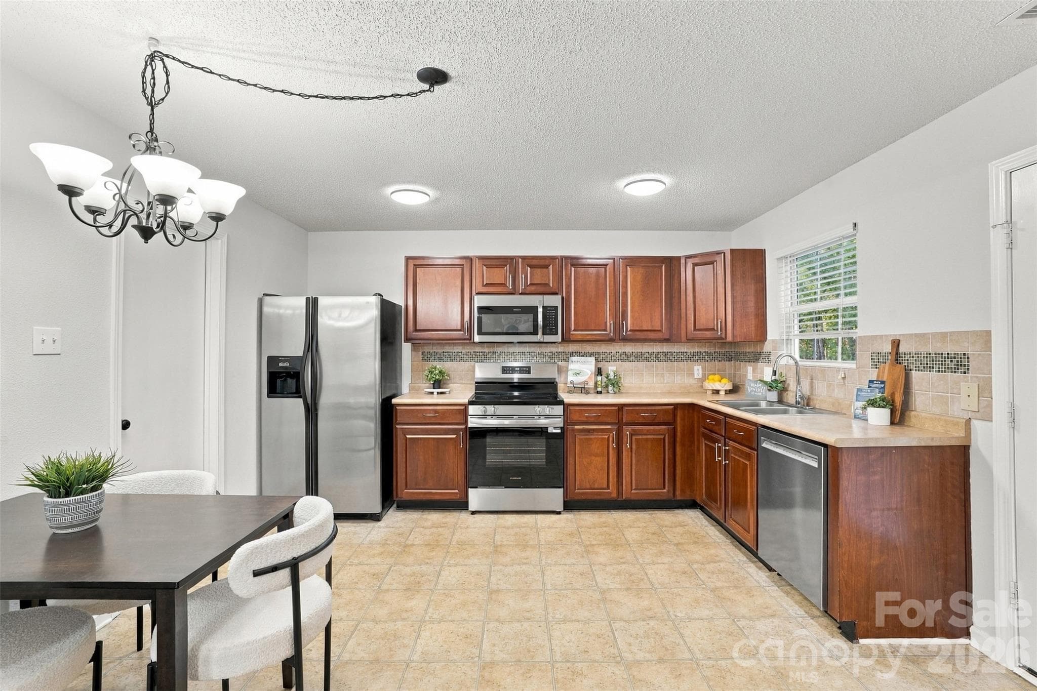 New stainless steel appliances - microwave, oven and dishwasher. - 1901 Beckwith Lane, Waxhaw