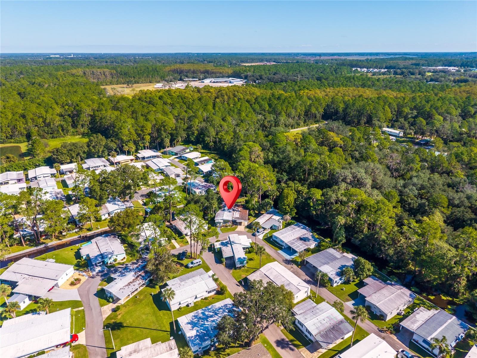 Aerial View of 130B Piney Ridge - 130 PINEY RDG, EUSTIS
