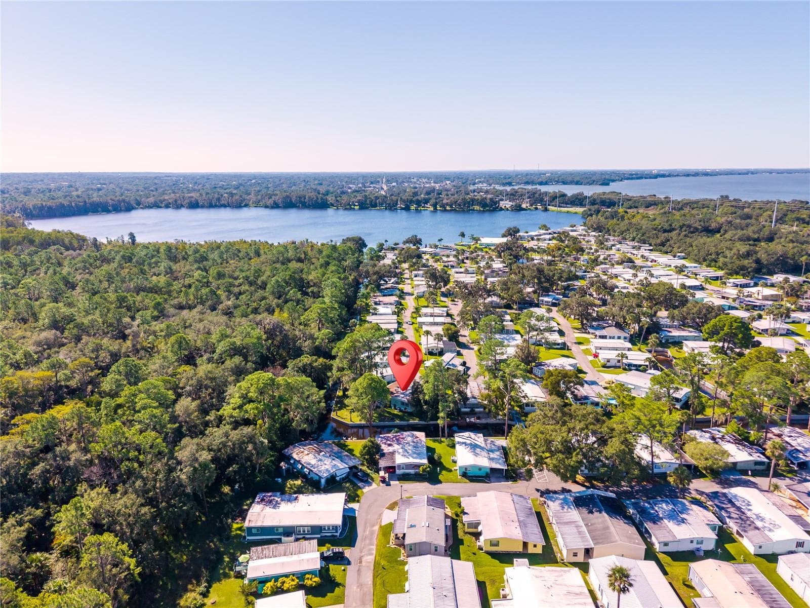 Aerial View of 130 Piney Ridge - 130 PINEY RDG, EUSTIS