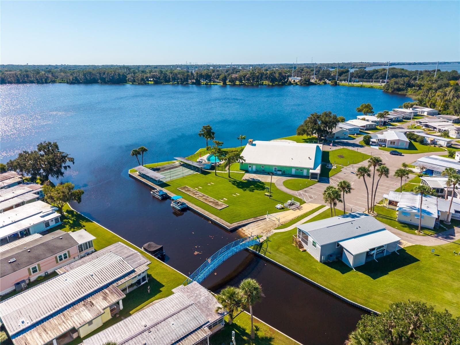 Aerial View of Clubhouse & Pool - 130 PINEY RDG, EUSTIS