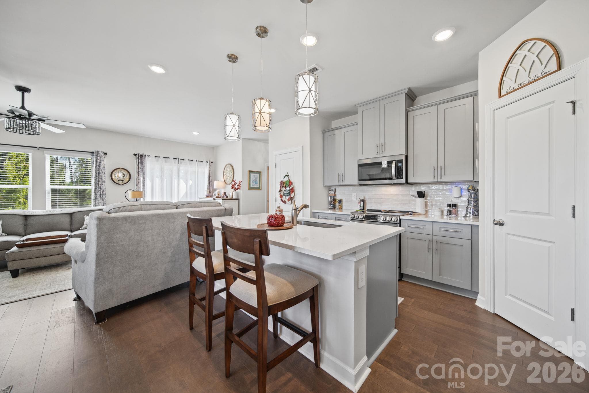 Kitchen - 1712 Braemar Village Drive, Monroe