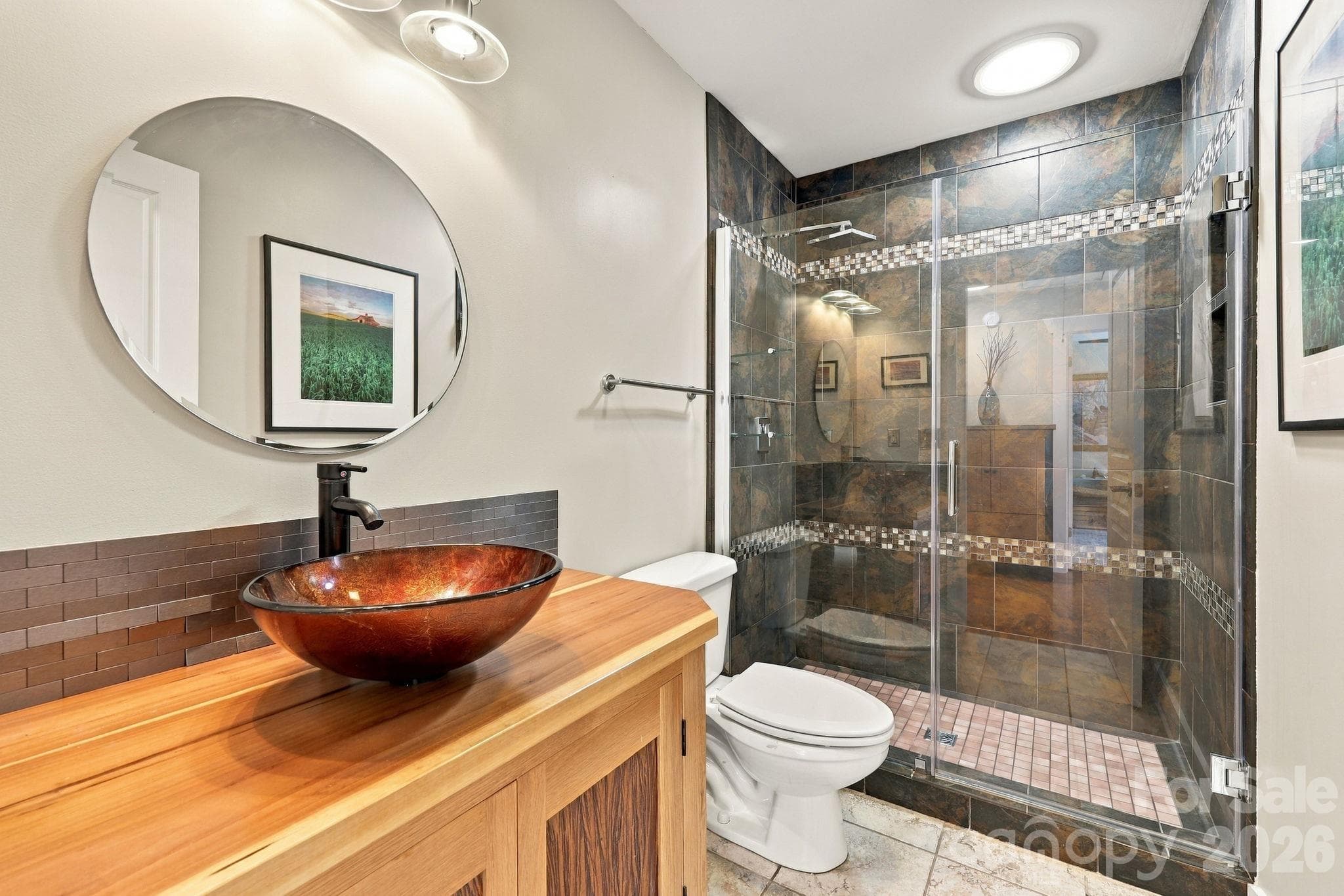 2nd Level additional Full Bathroom (3 full bathrooms in total) - 272 Riverview Drive, Asheville