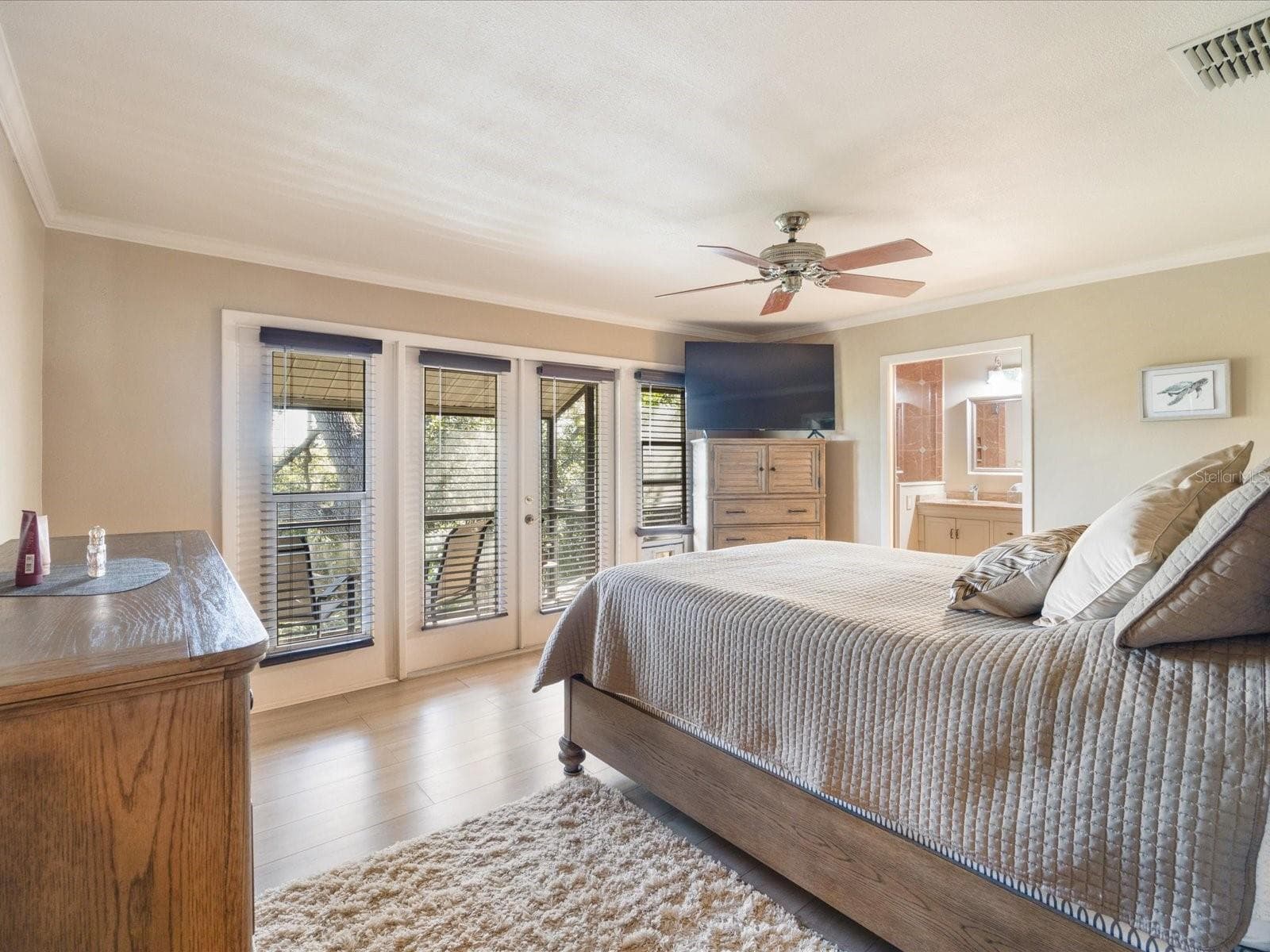 Great View from the Master Bedroom - 3328 BRIARWOOD CIR, SAFETY HARBOR
