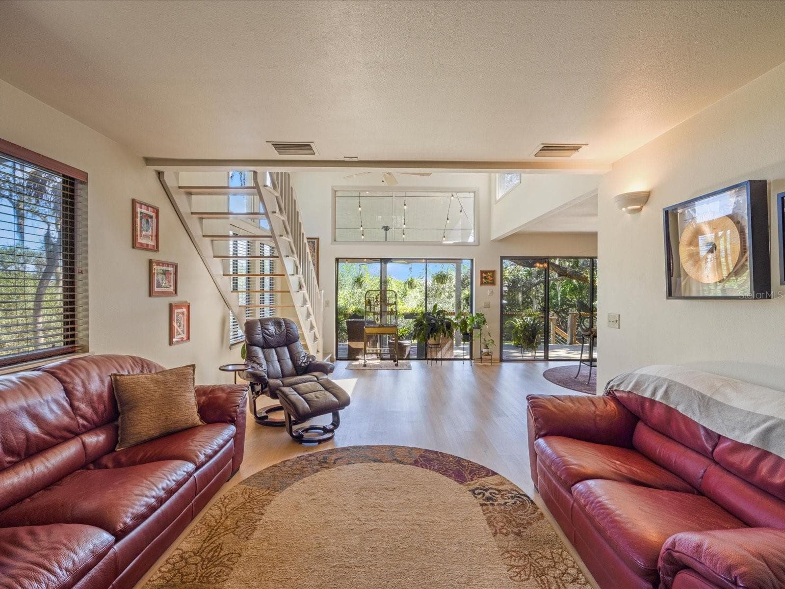Family Room with great views - 3328 BRIARWOOD CIR, SAFETY HARBOR