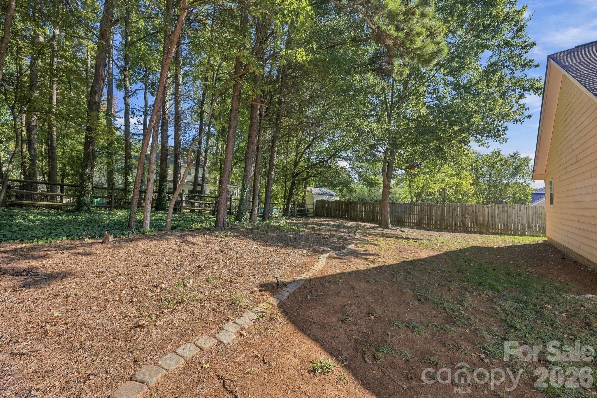 This is your backyard... - 4000 Huntmeadow Drive, Charlotte