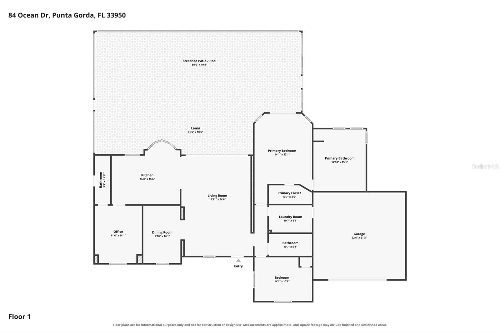 Single Family Residence at 84 OCEAN DR, PUNTA GORDA, photo 64 of 64