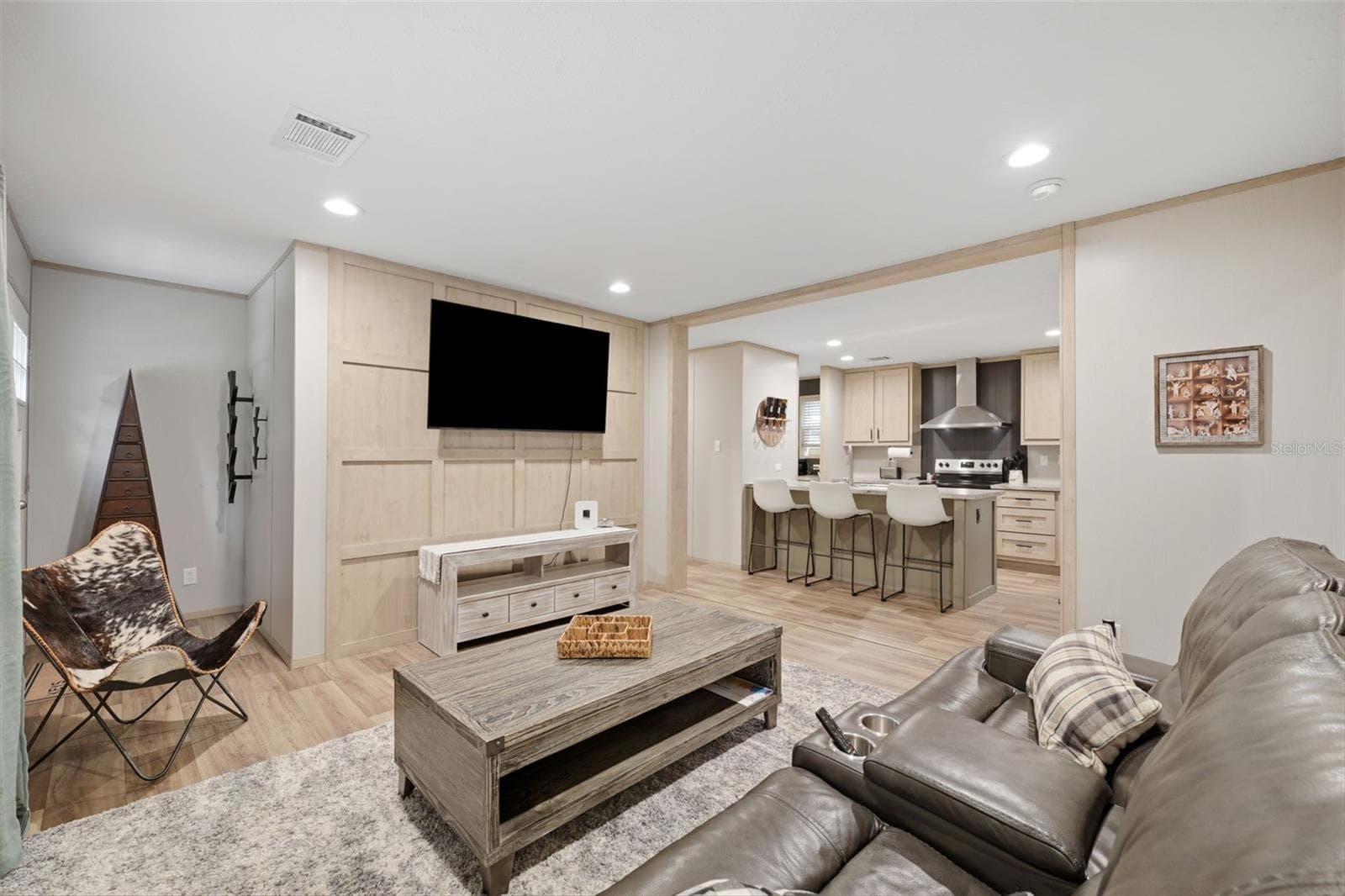 Living/Foyer/Kitchen - 2035 S GOODE PT, HOMOSASSA