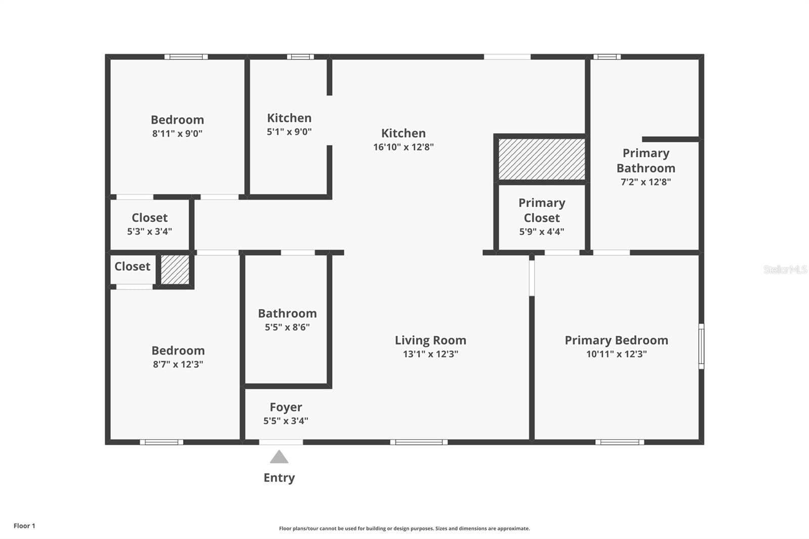 Floorplan - 2035 S GOODE PT, HOMOSASSA