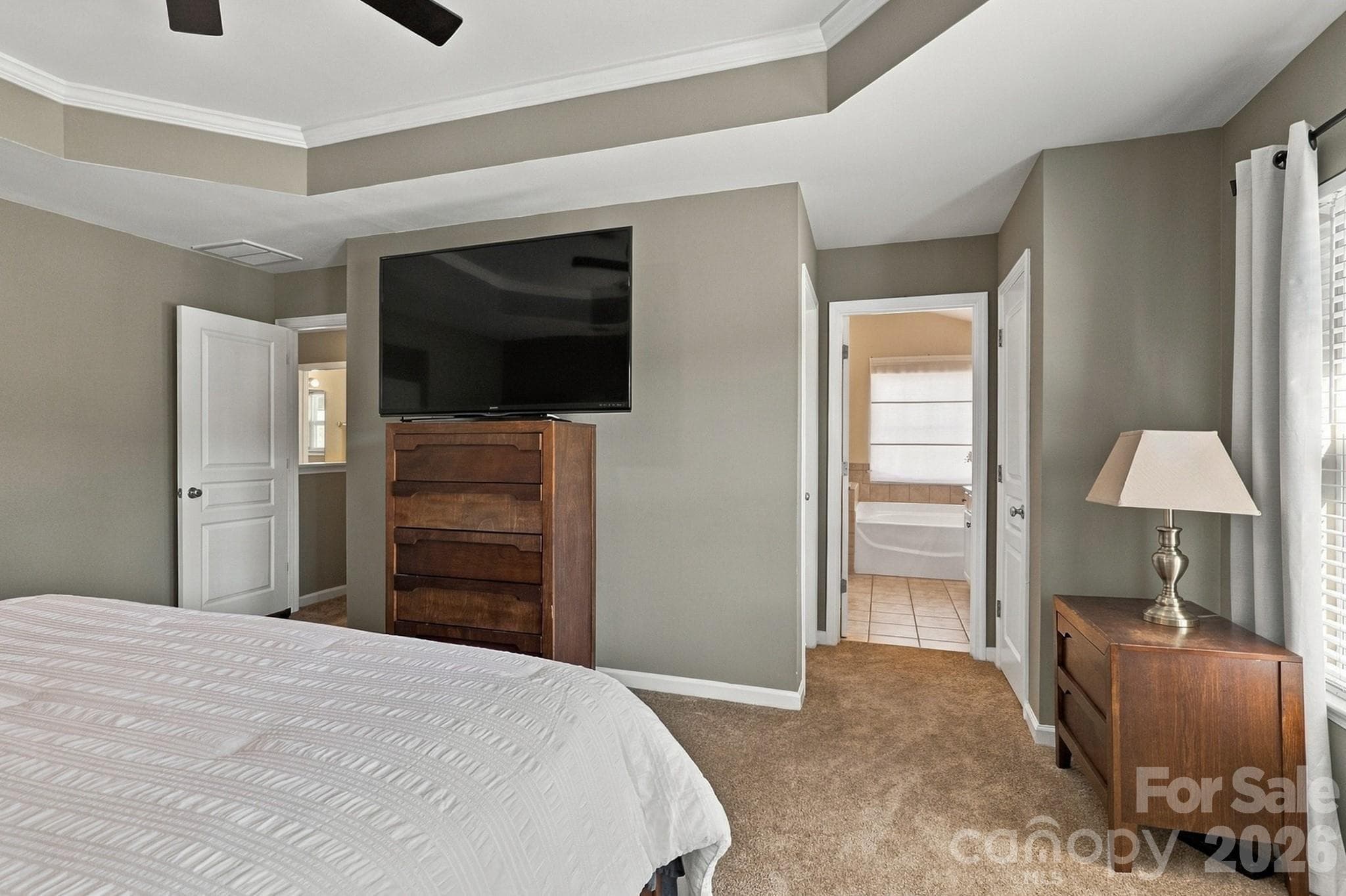 Primary Bedroom - 558 Sugar Tree Drive, Rock Hill