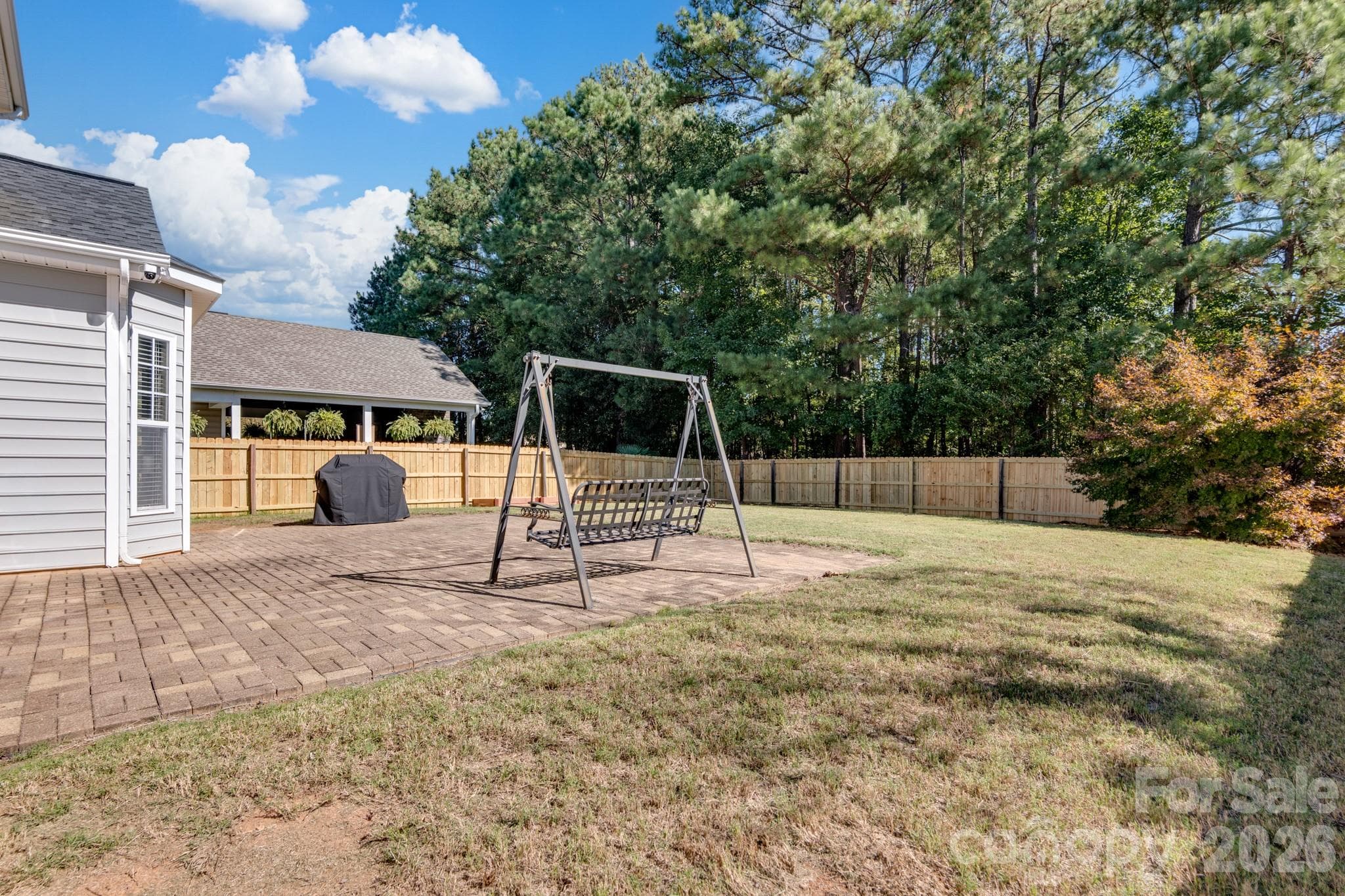Fenced In Backyard and Patio - 558 Sugar Tree Drive, Rock Hill