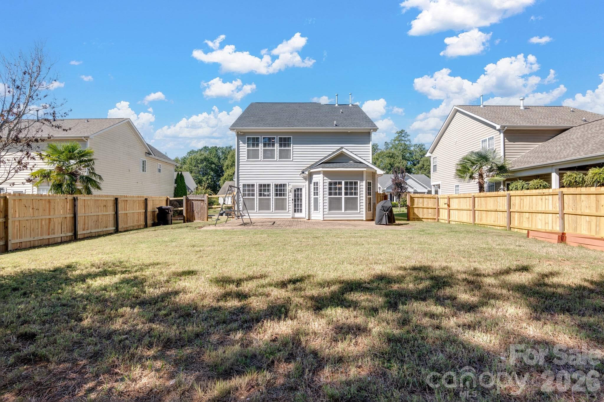 *new fence install almost completed at time of photos* - 558 Sugar Tree Drive, Rock Hill