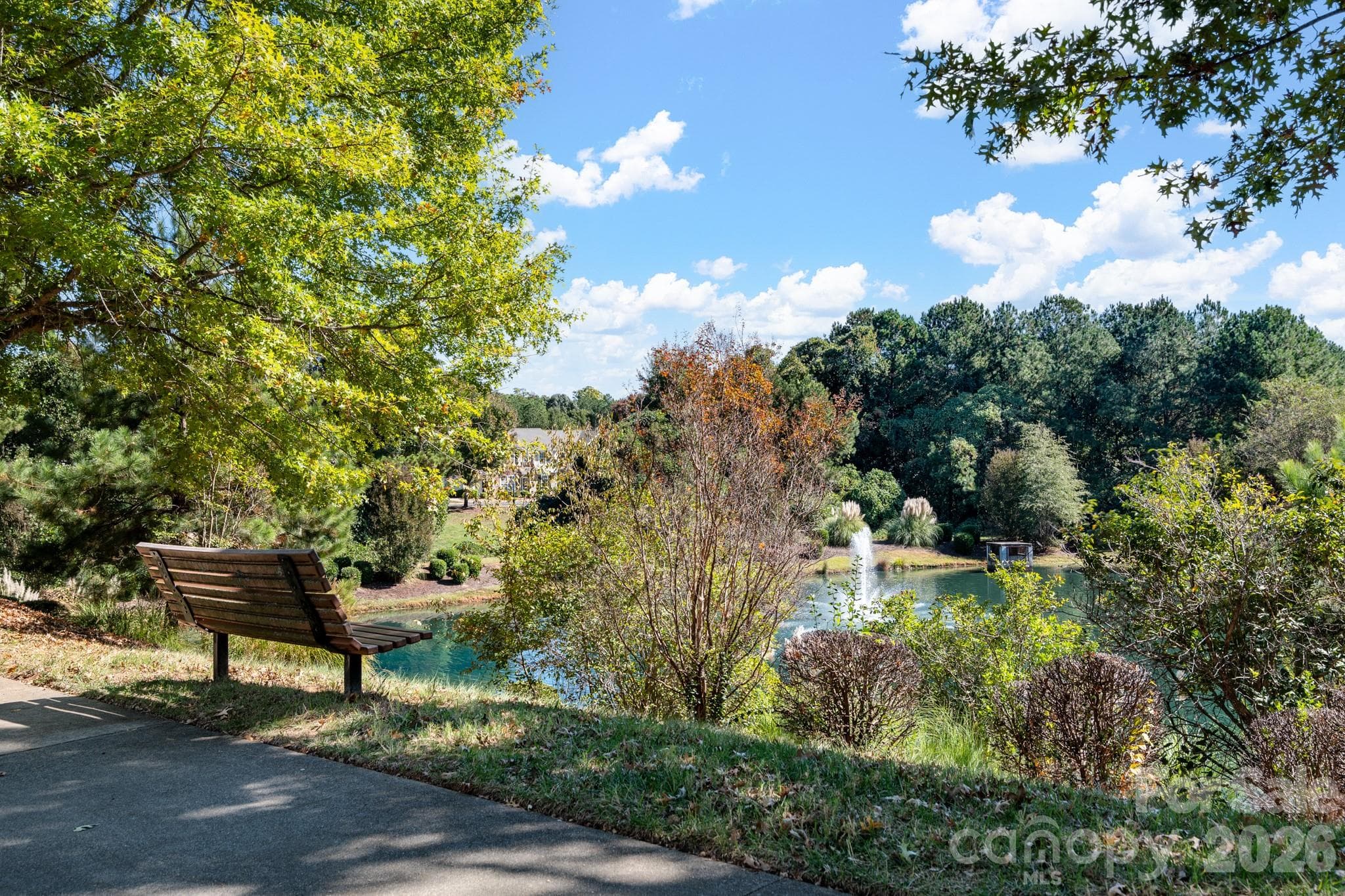 Viewing Bench for Pond - 558 Sugar Tree Drive, Rock Hill