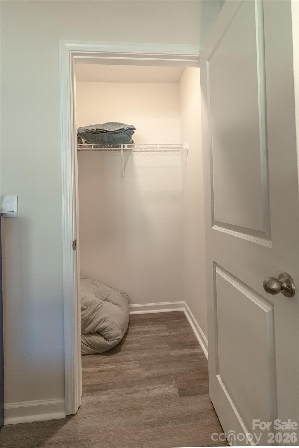 Closet space in second bedroom. - 34 Cain Hollow Way, Asheville