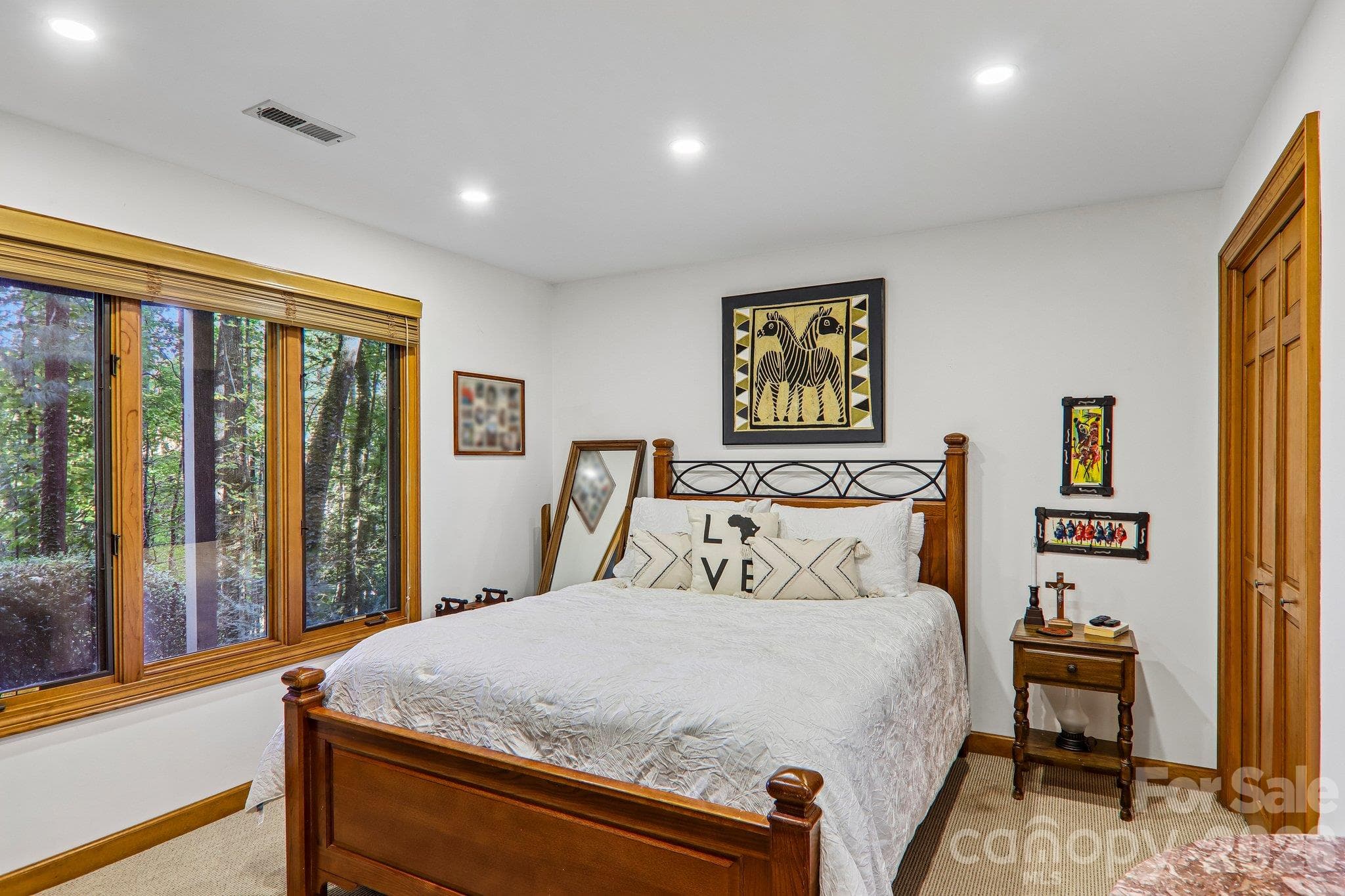 Guest bedroom lower level - 212 Pheasant Run, Hendersonville