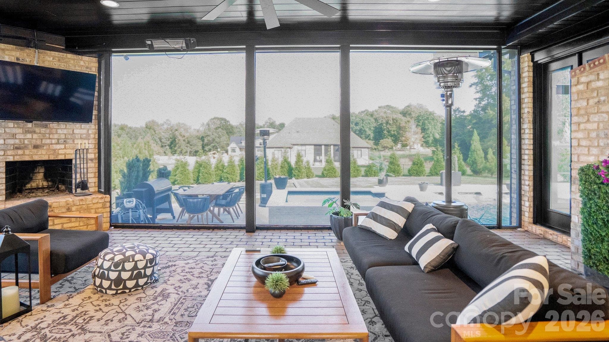 Screen porch - 10110 Whispering Falls Avenue - Plantation Falls Estates, Mint Hill - 10110 Whispering Falls Avenue, Charlotte