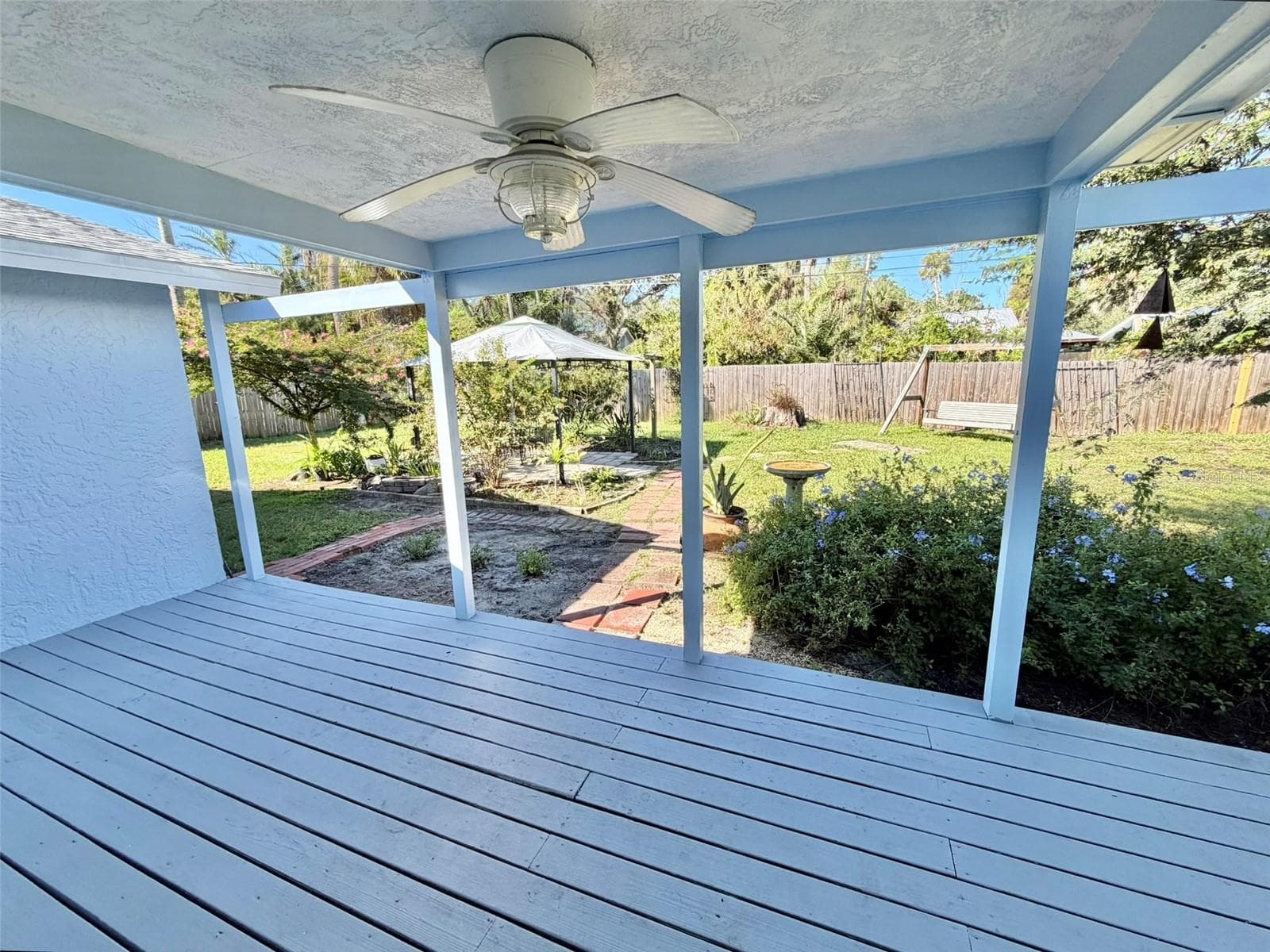 Partially Covered Deck - 336 SHADDOCK ST, TARPON SPRINGS