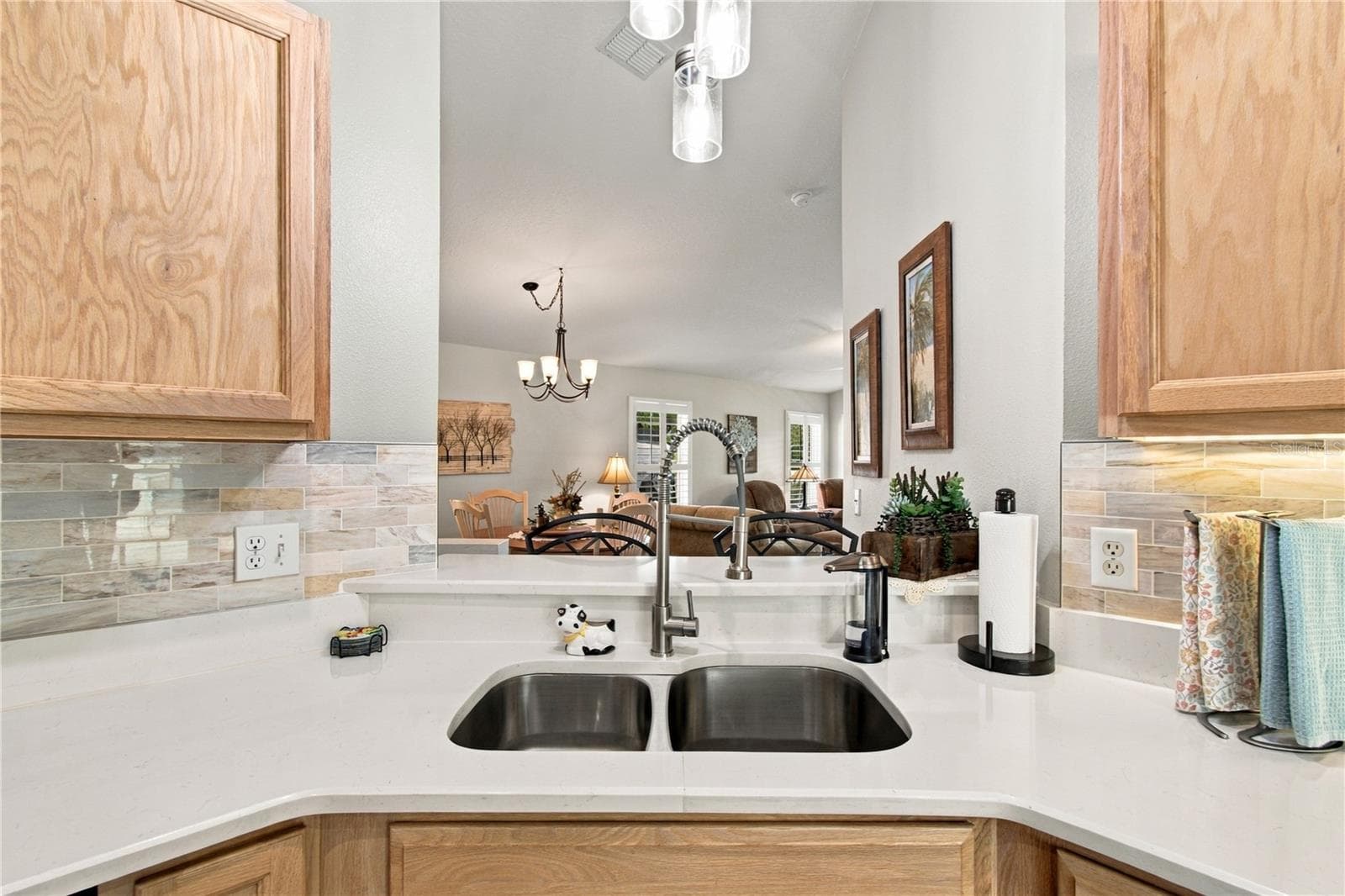STAINLESS STEEL SINK AND FAUCET - 137 RIALTO RD, POINCIANA