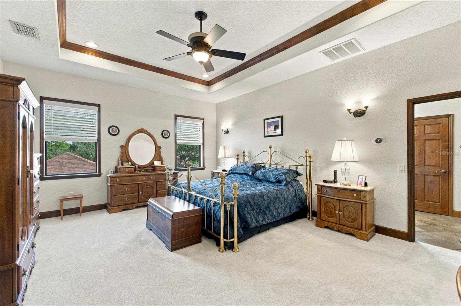 PRIMARY BEDROOM - 10484 GYPSY AVE, WEEKI WACHEE