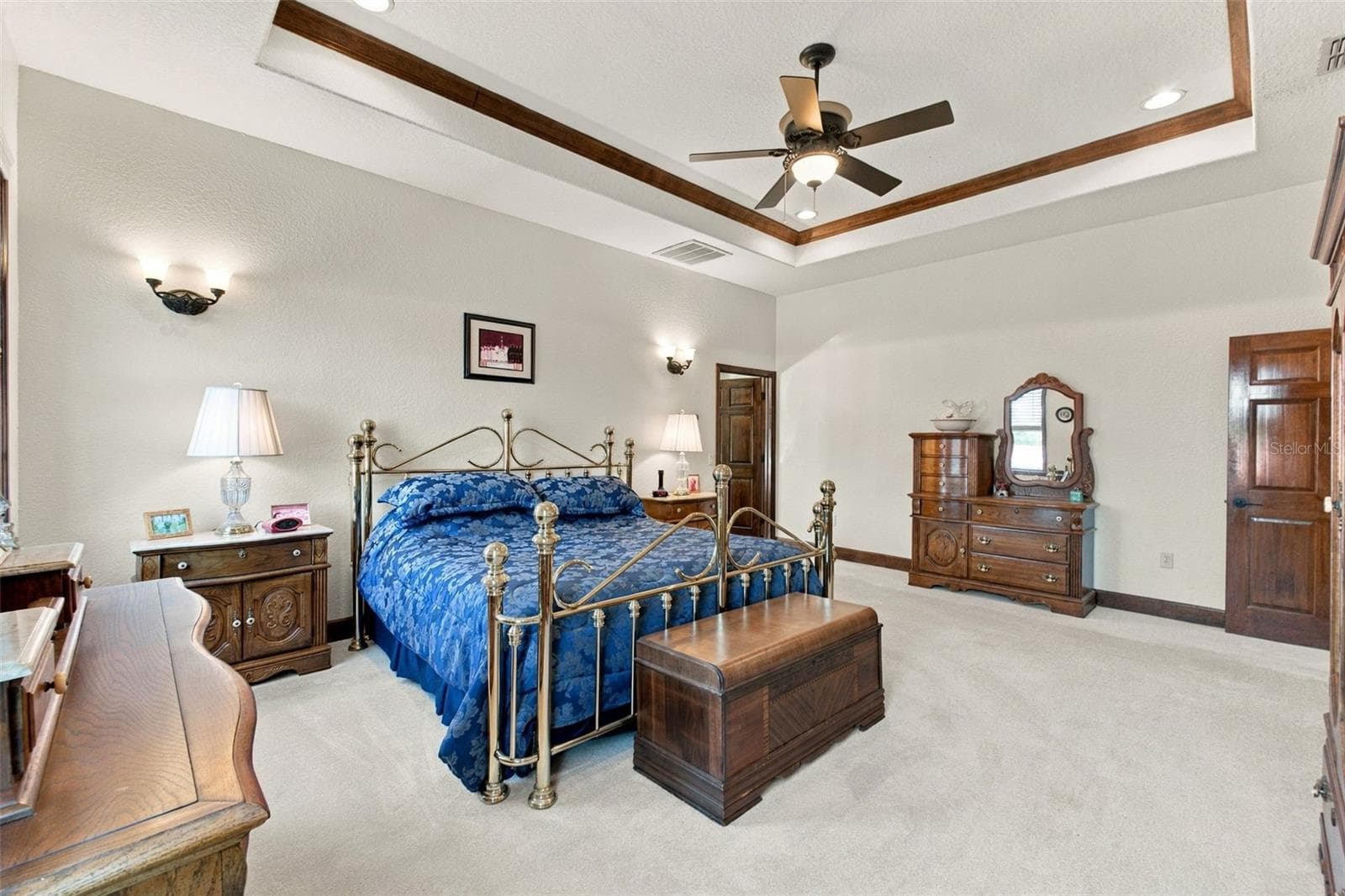 PRIMARY BEDROOM - 10484 GYPSY AVE, WEEKI WACHEE