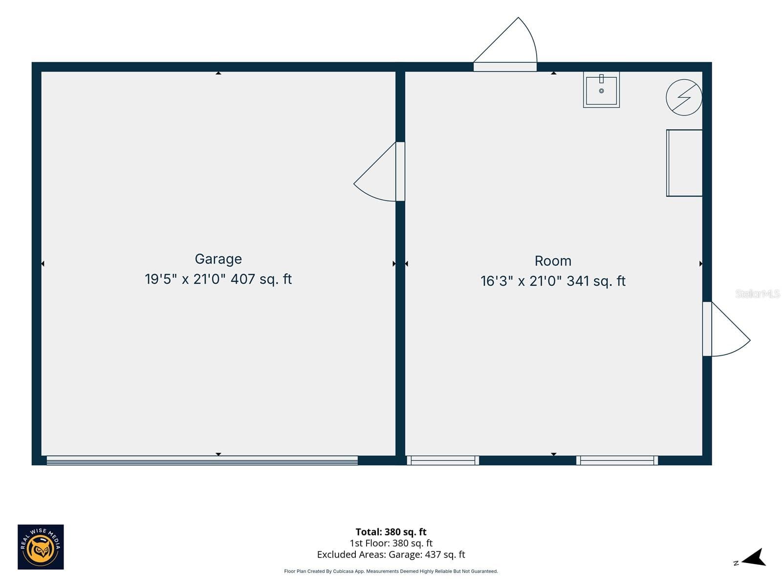 DETACHED GARAGE + GYM/FLEX SPACE - 10484 GYPSY AVE, WEEKI WACHEE