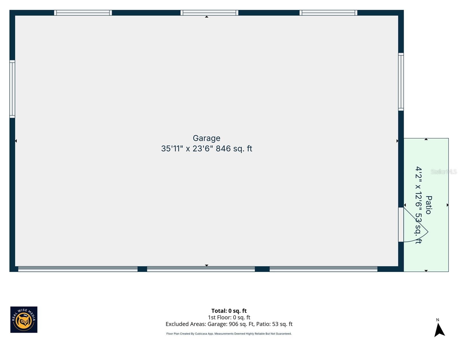 3 CAR DETACHED GARAGE - 10484 GYPSY AVE, WEEKI WACHEE