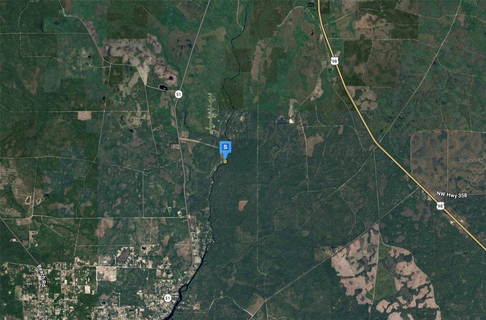 Land at 1960 RIVER RD, STEINHATCHEE, photo 3 of 4