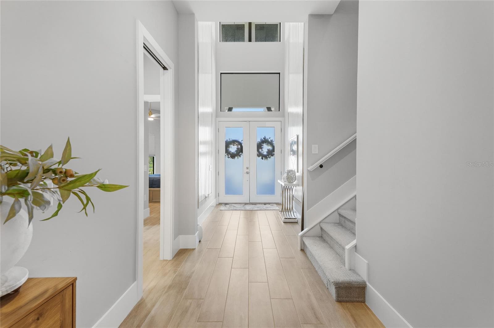 Dramatic double door, 2-story entrance - 14726 EAGLE BRANCH DR, NOKOMIS