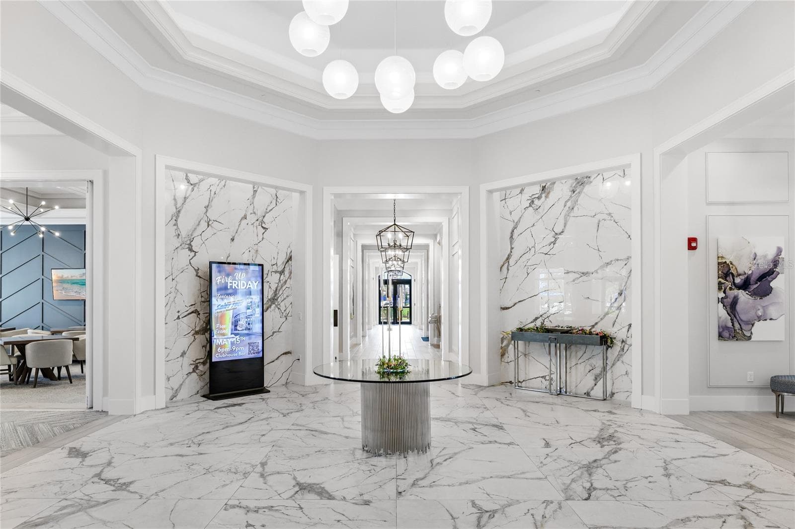 Foyer to Clubhouse - 14726 EAGLE BRANCH DR, NOKOMIS