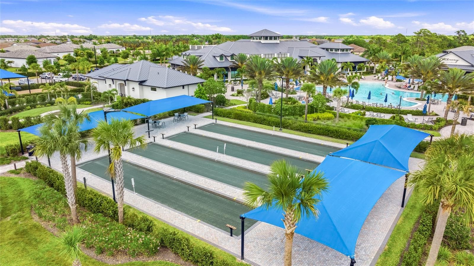 Bocce Courts. - 14726 EAGLE BRANCH DR, NOKOMIS