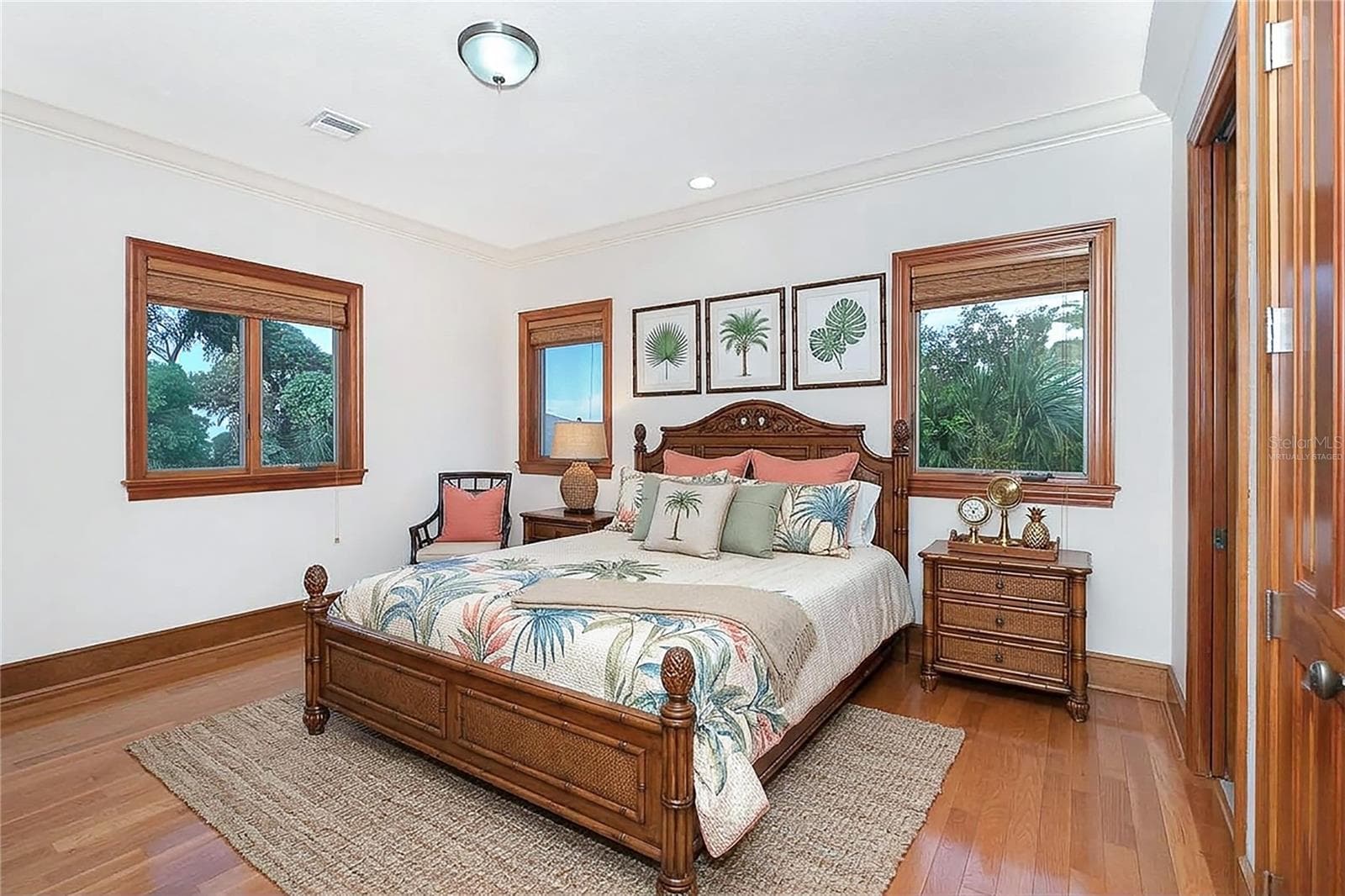 Bedroom #2 (virtually staged) - 1930 BAYSHORE DR, ENGLEWOOD