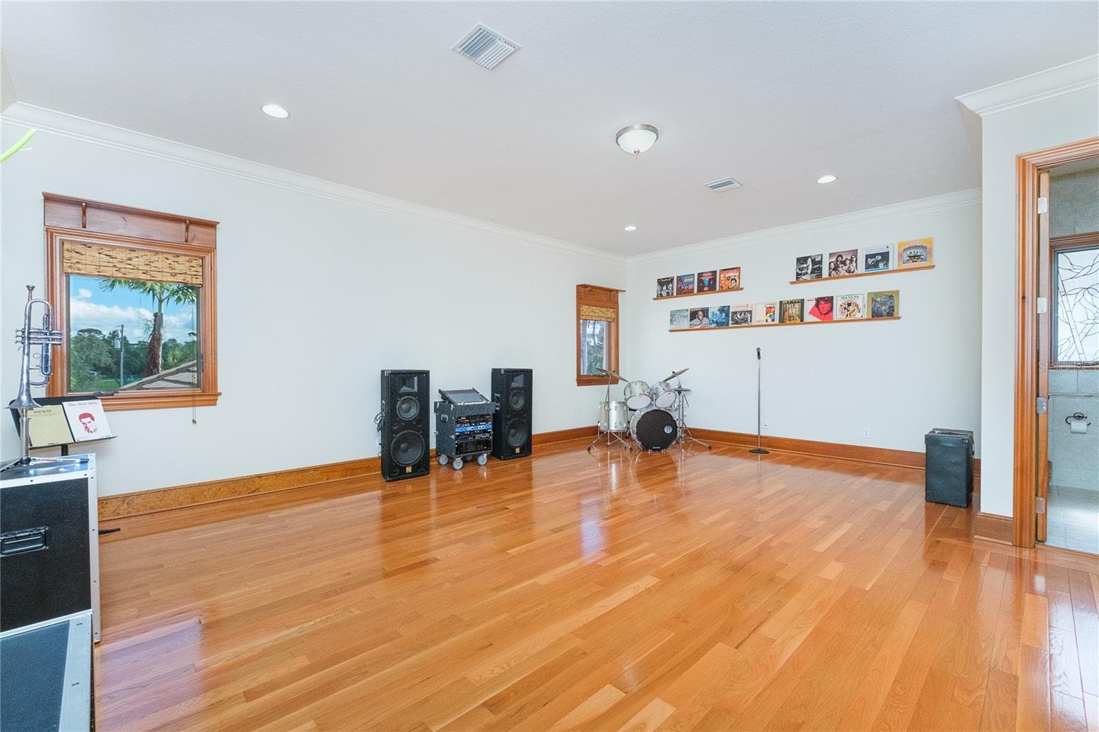 Bedroom #4 currently utilized as a music room - 1930 BAYSHORE DR, ENGLEWOOD