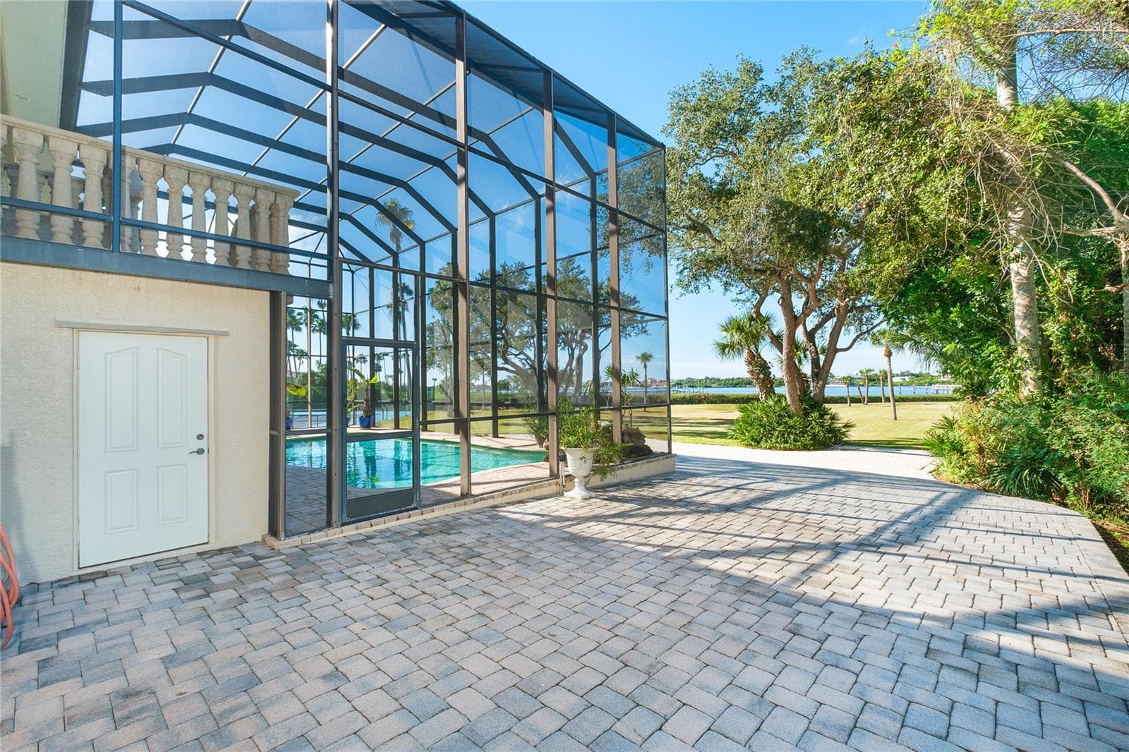 Extended pavers and storage area - 1930 BAYSHORE DR, ENGLEWOOD