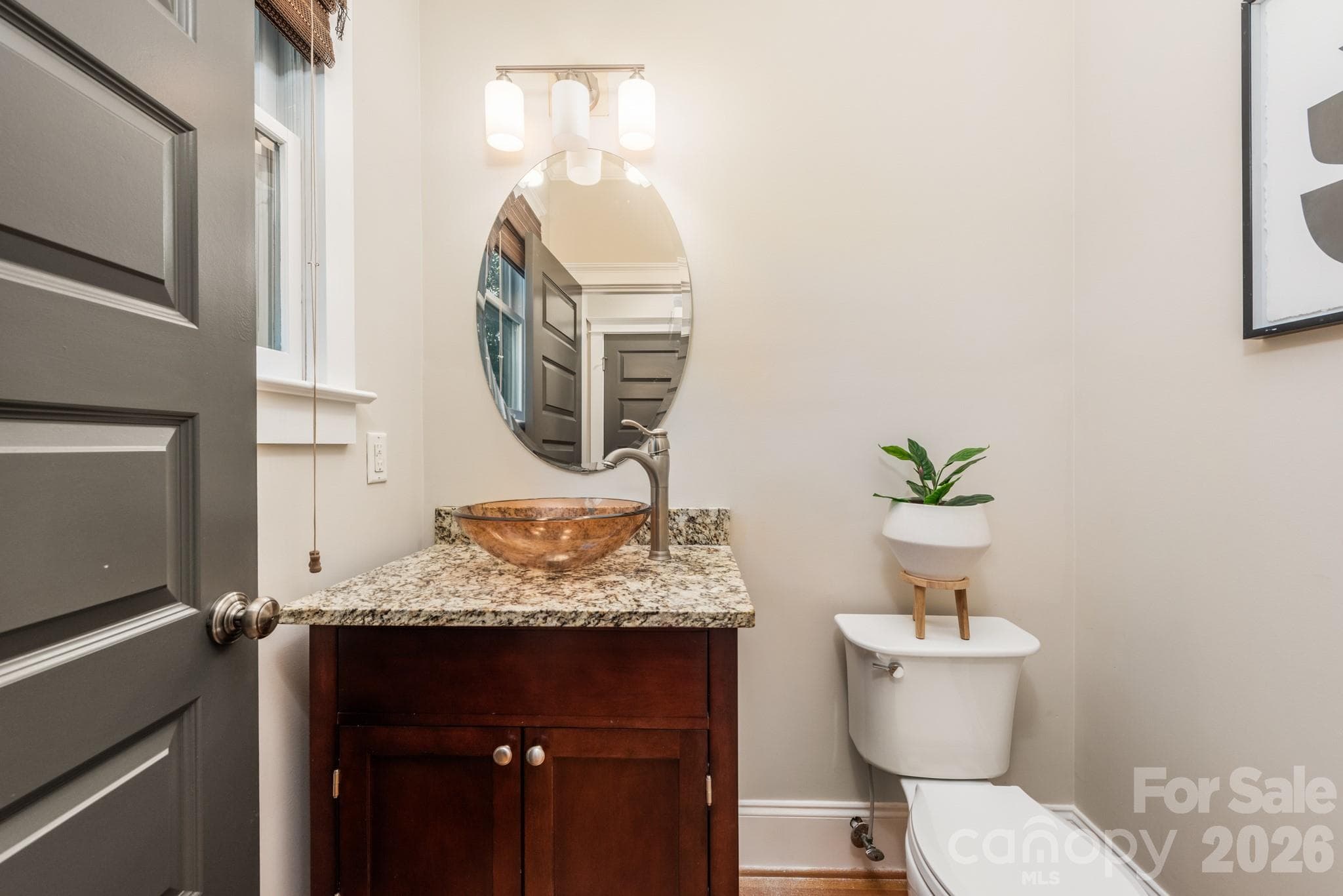Main level half bathroom - 3315 Holt Street, Charlotte