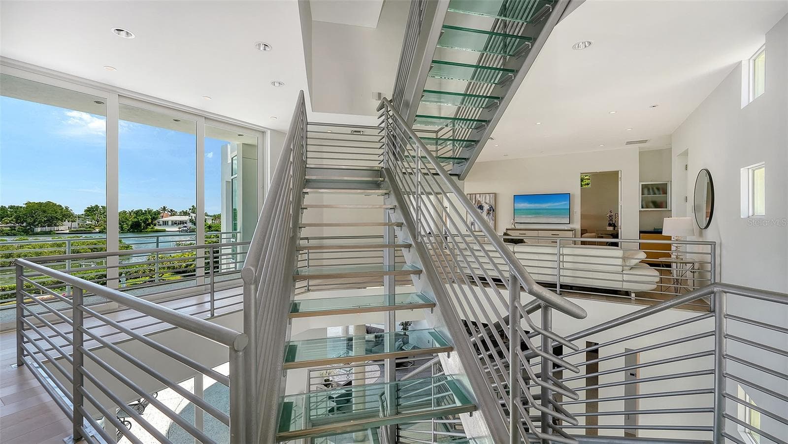balcony of both guest bedrooms - 4317 MIDNIGHT PASS RD, SARASOTA