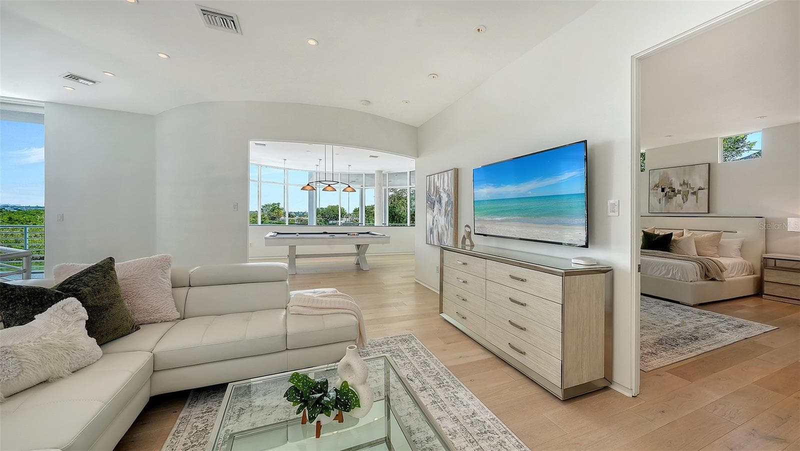 family room - 4317 MIDNIGHT PASS RD, SARASOTA