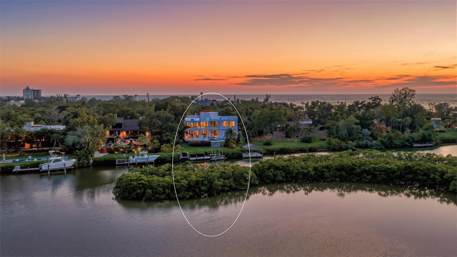 Cocoanut bayou sunrise view - 4317 MIDNIGHT PASS RD, SARASOTA