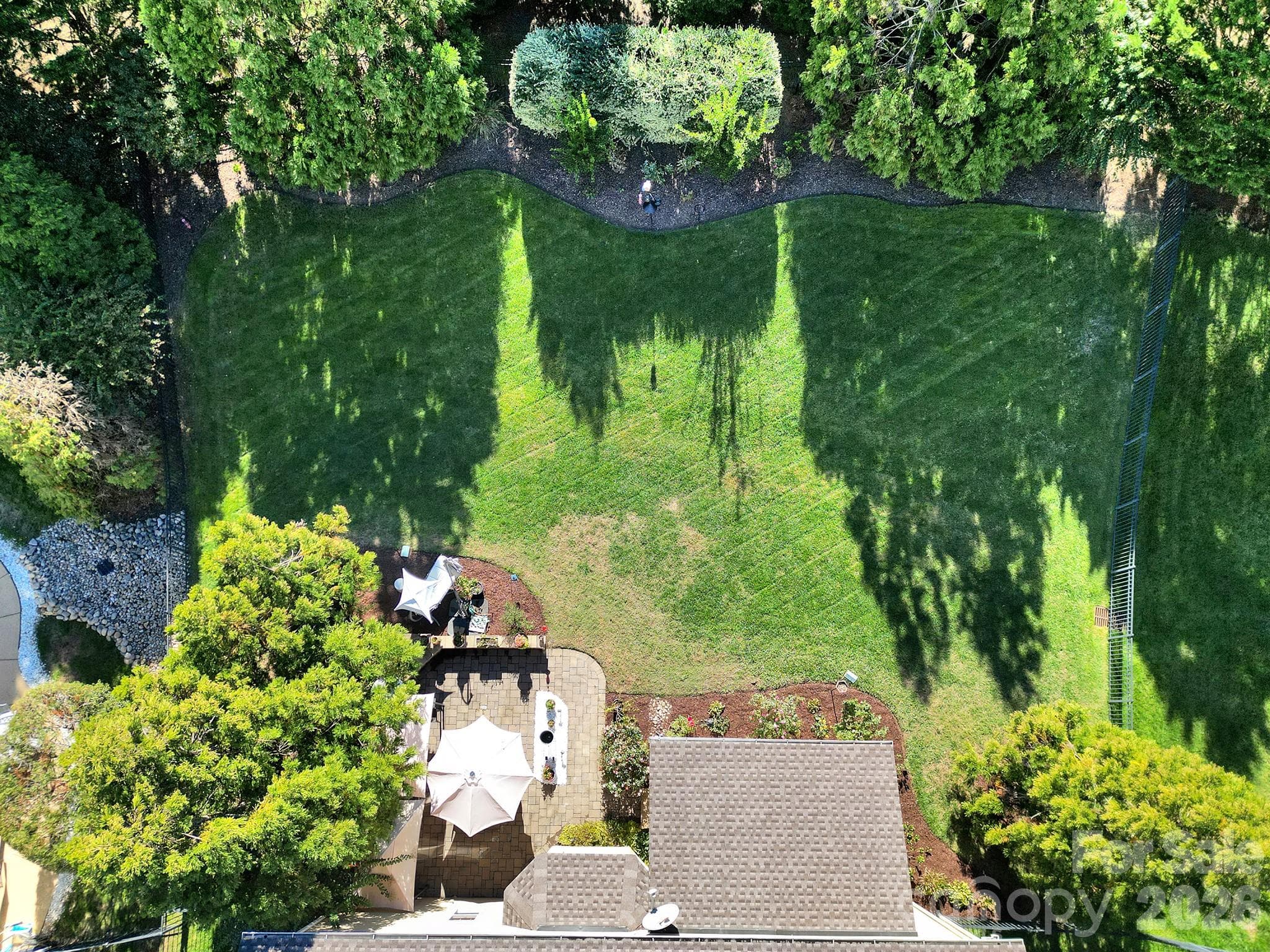 Backyard - Private - 17219 W Marbella Lane, Fort Mill
