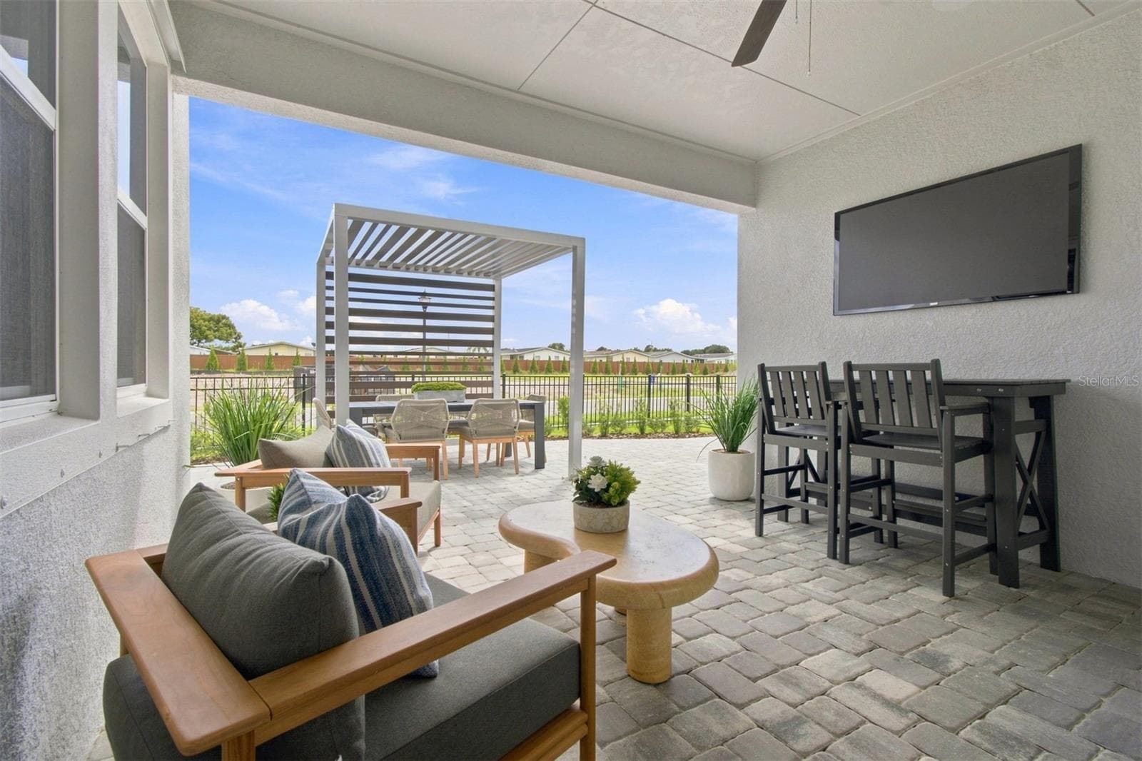 Rear Porch - 2807 CRIMSON CAP ST, ODESSA