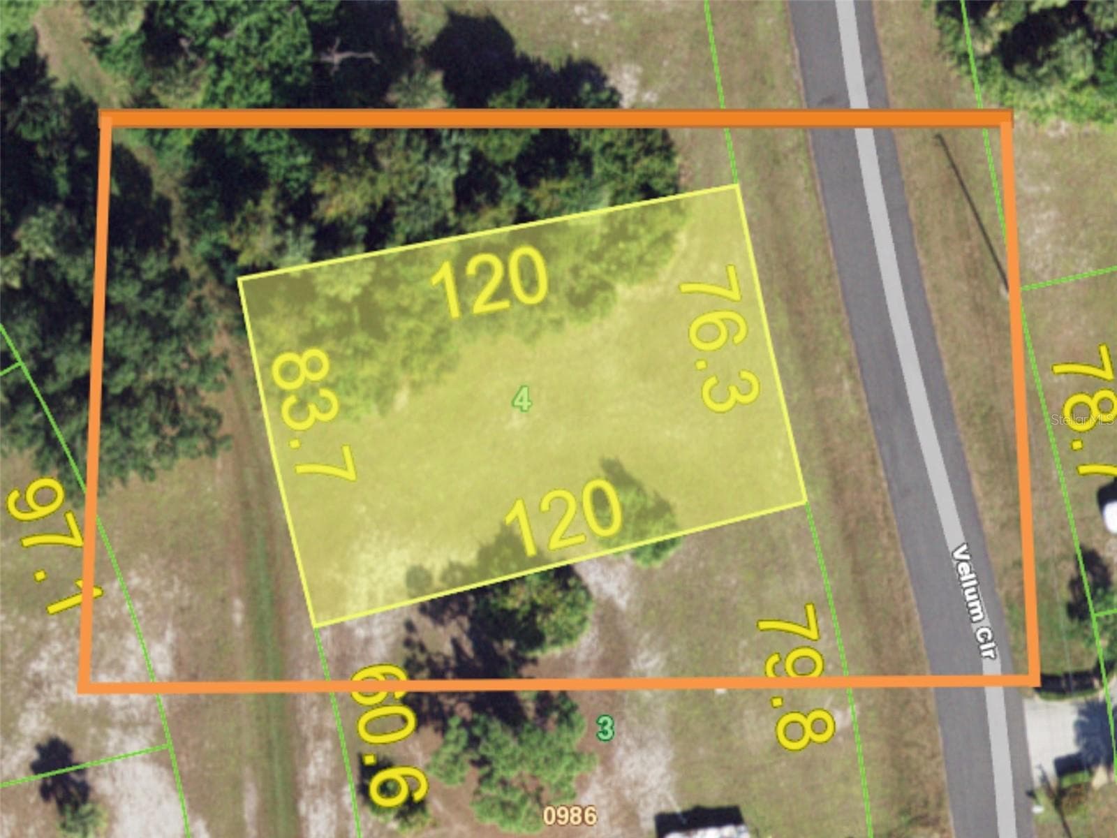 Land at 17635 VELLUM CIR, PUNTA GORDA, photo 2 of 5