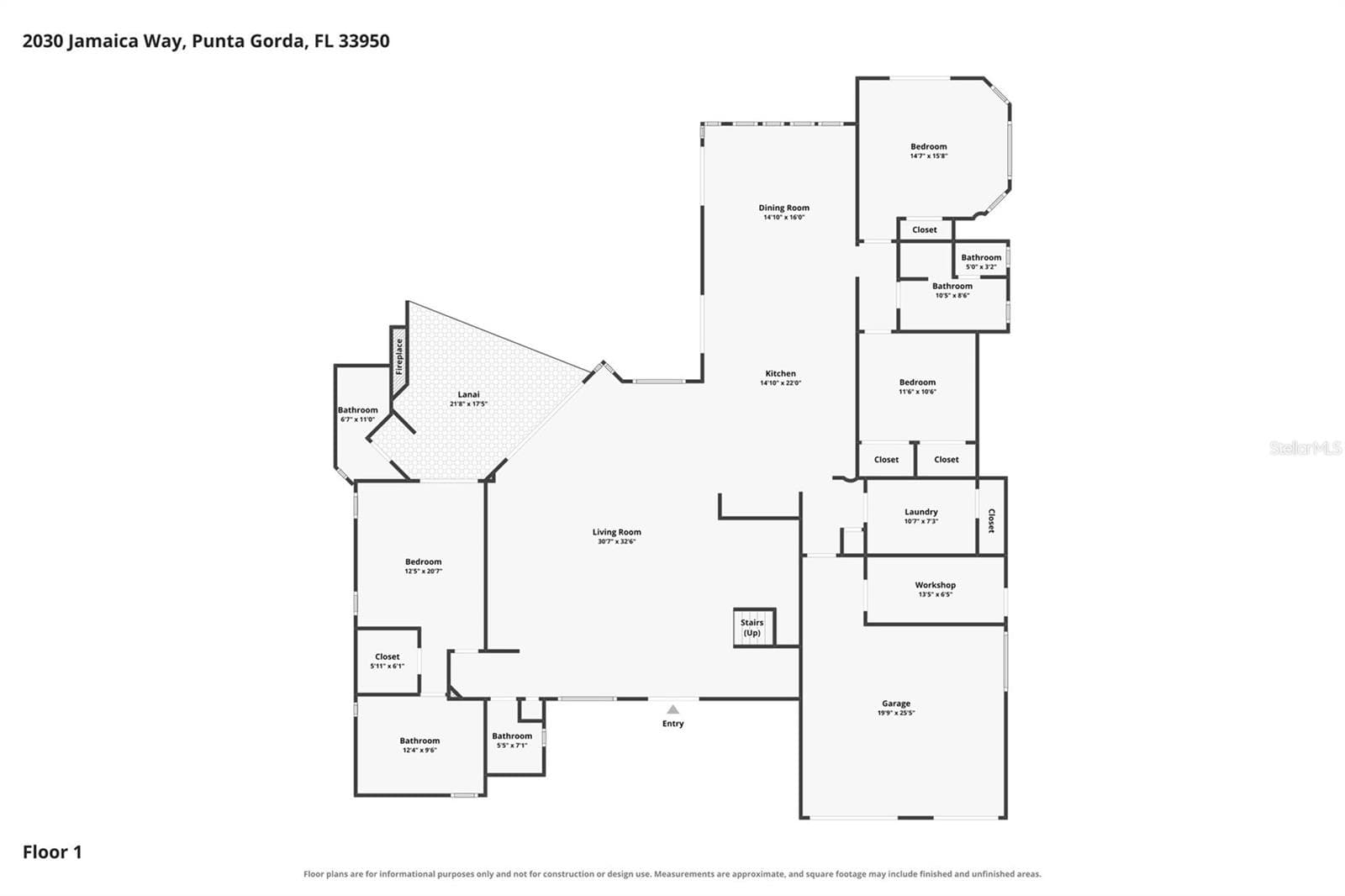 Single Family Residence at 2030 JAMAICA WAY, PUNTA GORDA, photo 60 of 79