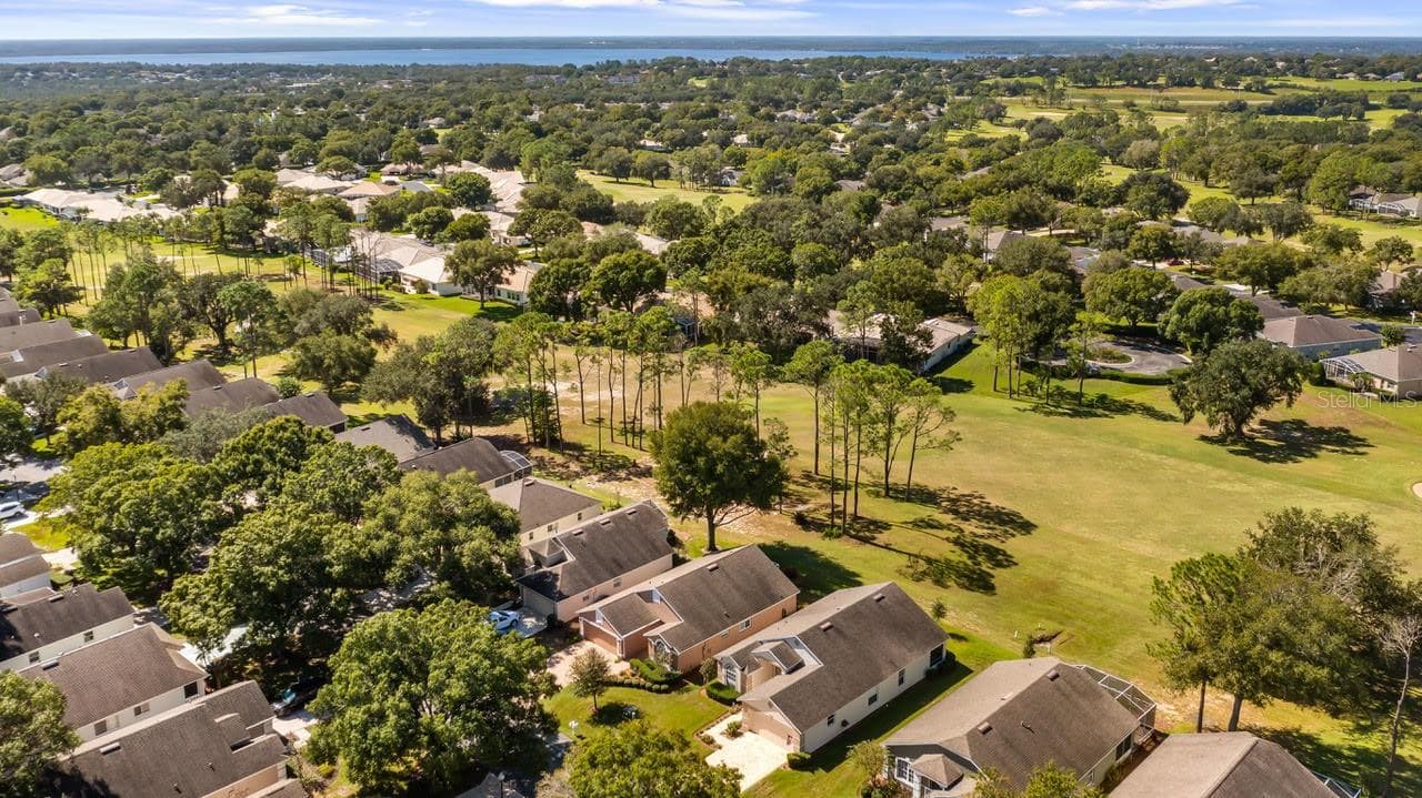 Drone of Golf Course - 3720 DOUNE WAY, CLERMONT